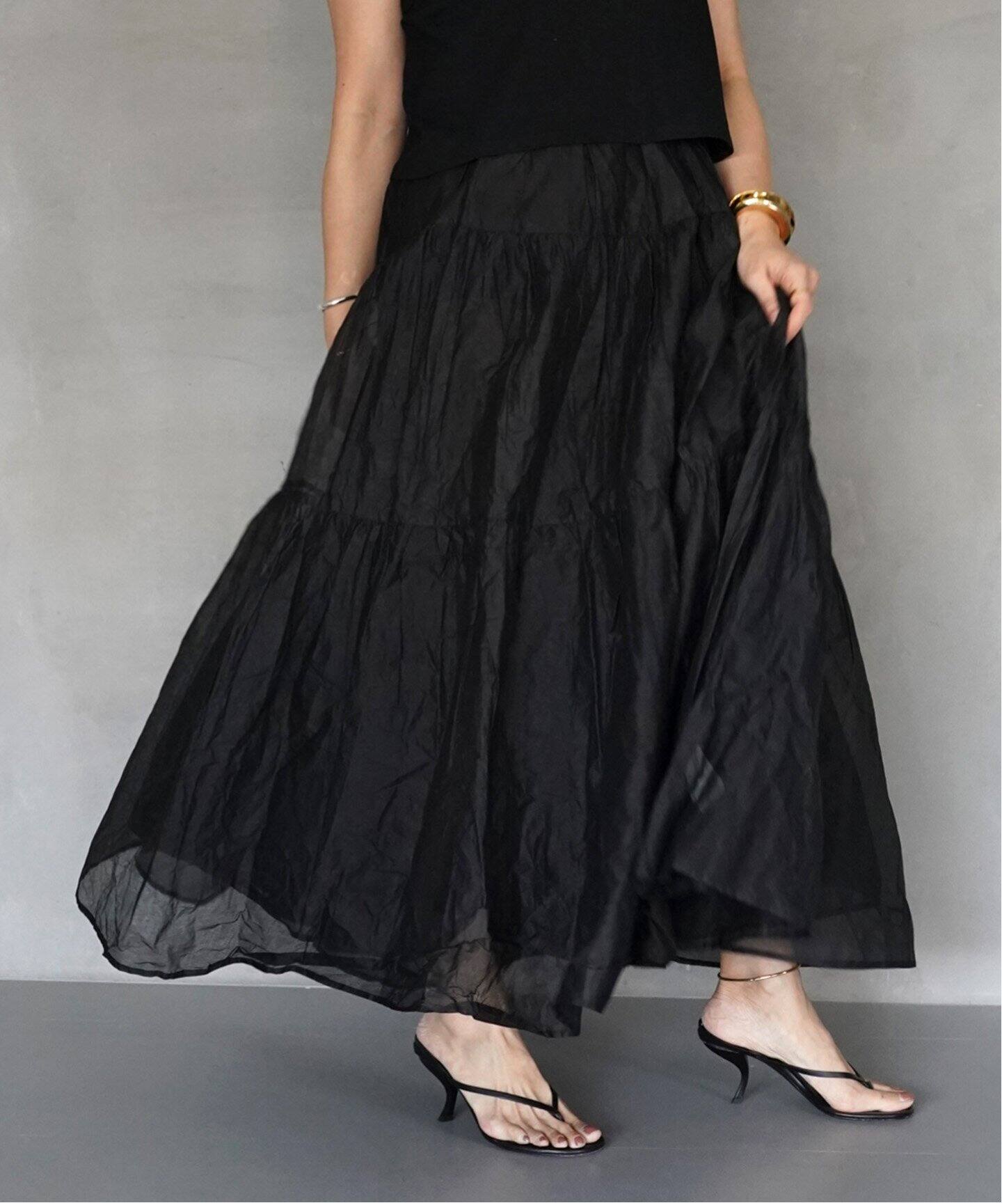 MARILYN MOON/マリリンムーン】dramatic skirt（ロング・マキシ