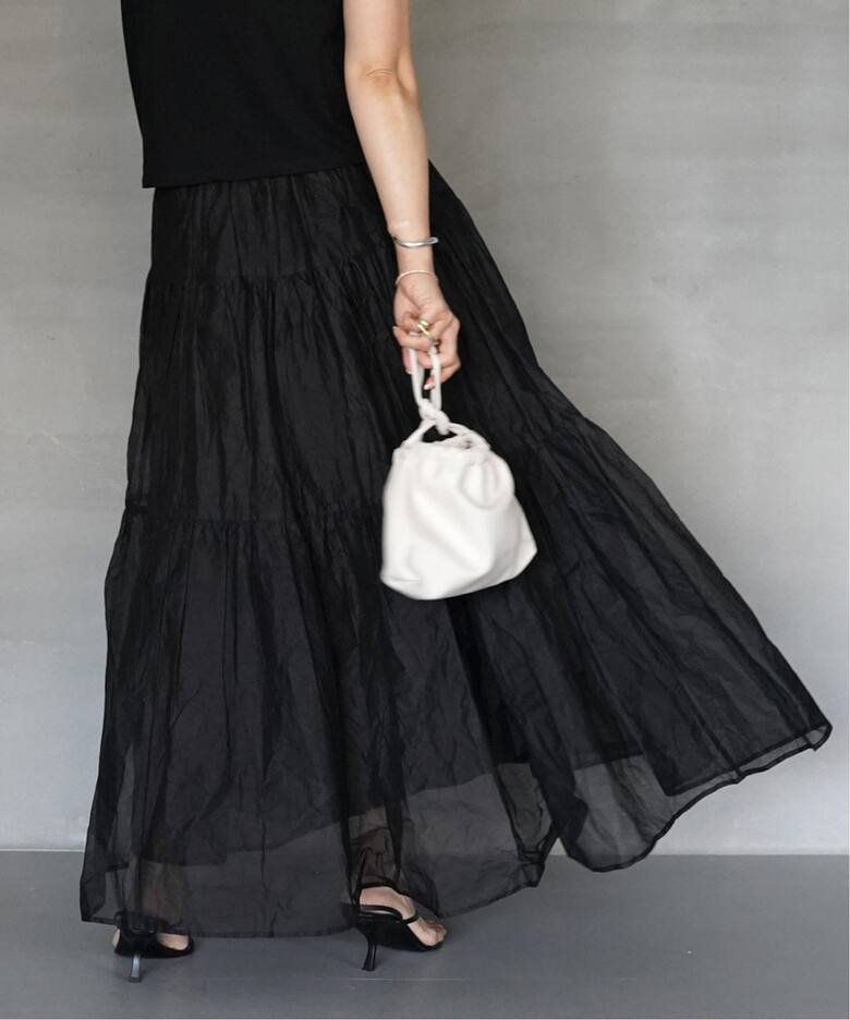 MARILYN MOON/マリリンムーン】dramatic skirt（ロング・マキシ丈  