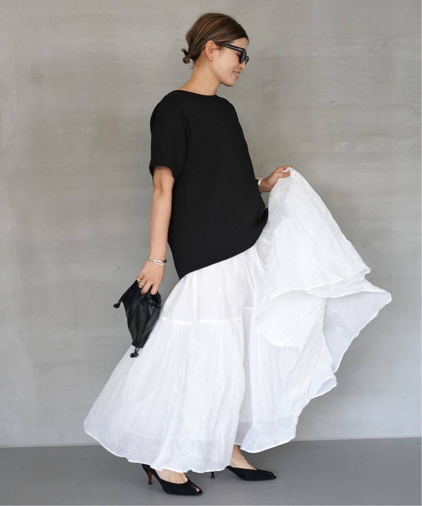 専用Deuxieme Classe マリリンムーン dramatic skirt MARILYN MOON/マリリンムーン】dramatic skirt（ロング・マキシ