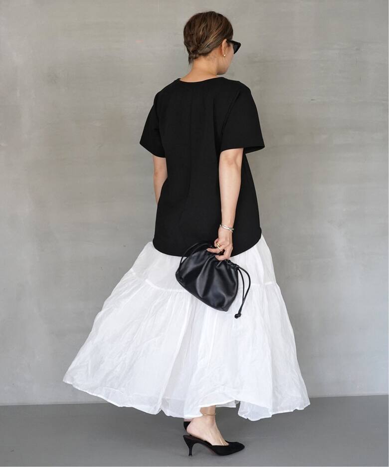 MARILYN MOON/マリリンムーン】dramatic skirt（ロング・マキシ丈  