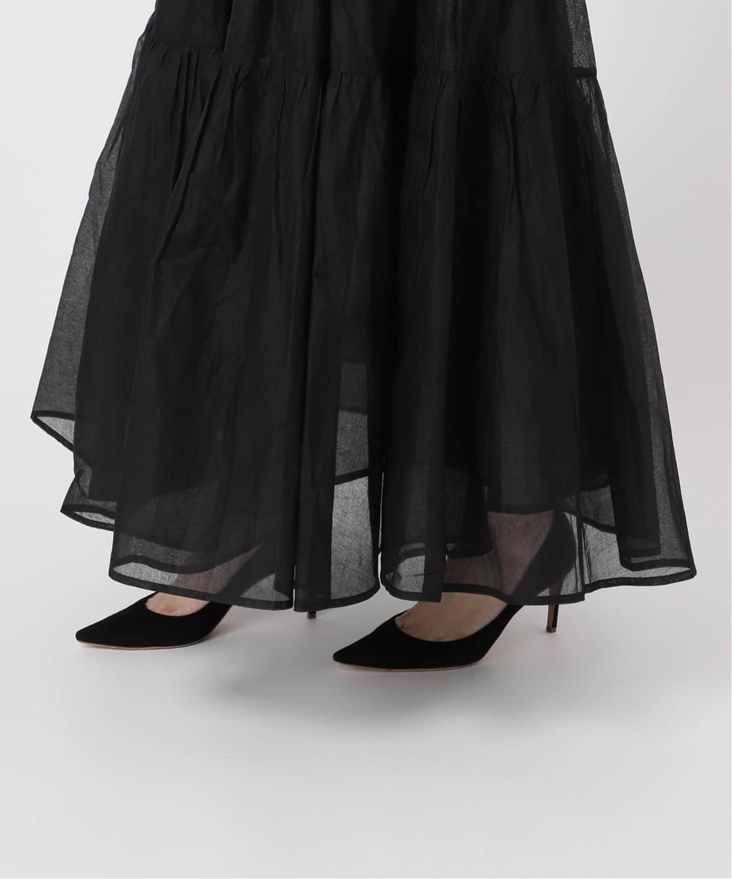 【MARILYN MOON/マリリンムーン】dramatic skirt 38 MARILYN MOON/マリリンムーン】dramatic skirt（ロング・マキシ