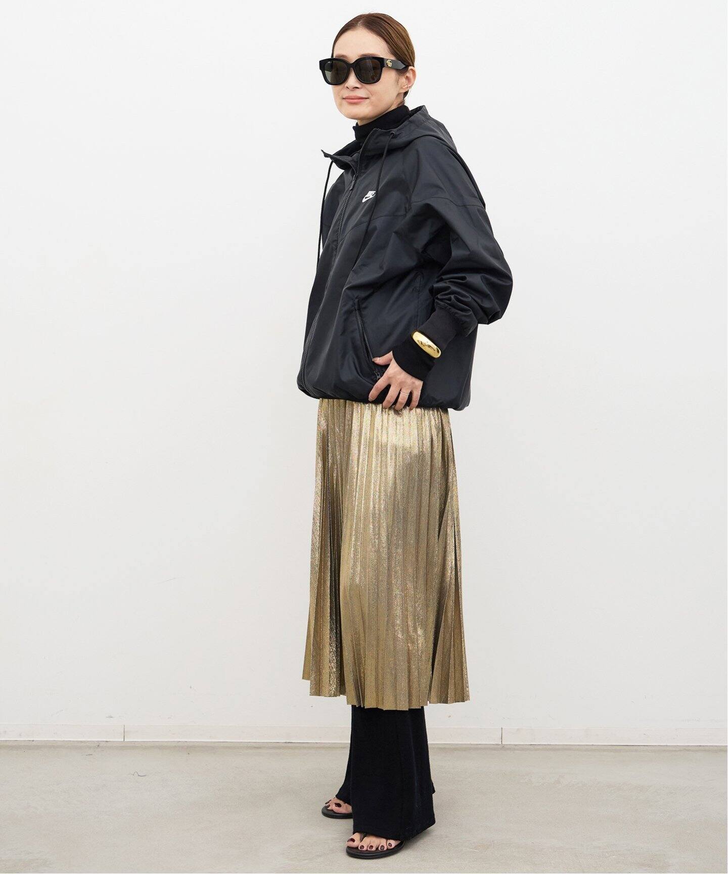 VANNINA VESPERINI/ヴァニーナ ヴェスペリーニ】SKIRT PLEATED（ひざ丈 