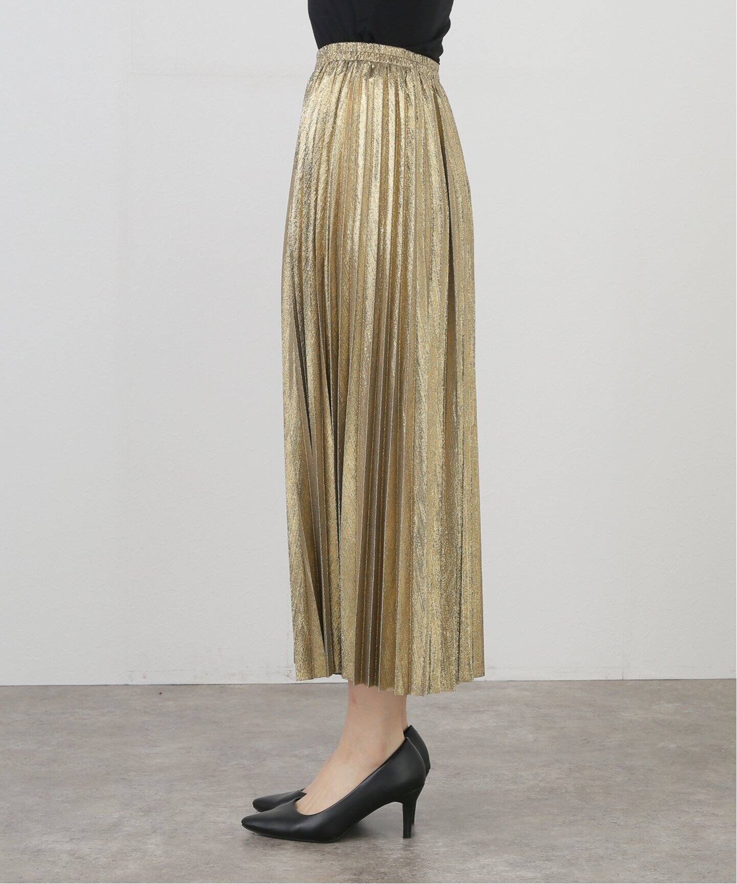 VANNINA VESPERINI/ヴァニーナ ヴェスペリーニ】SKIRT PLEATED（ひざ丈 