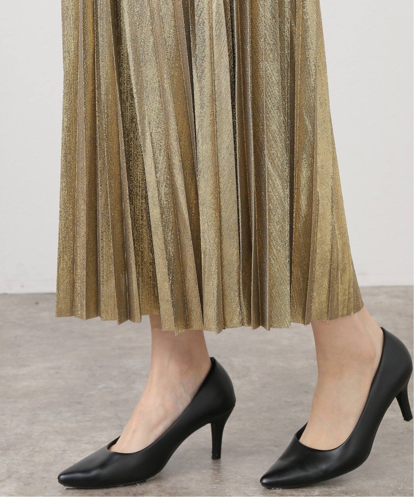 VANNINA VESPERINI/ヴァニーナ ヴェスペリーニ】SKIRT PLEATED（ひざ丈 