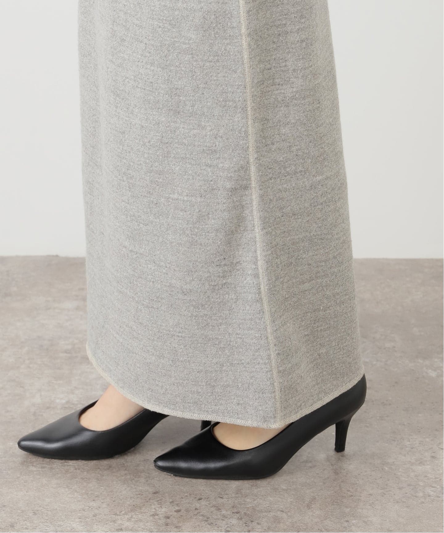 MADISONBLUE / マディソンブルー】SWEAT SKIRT（ロング・マキシ丈