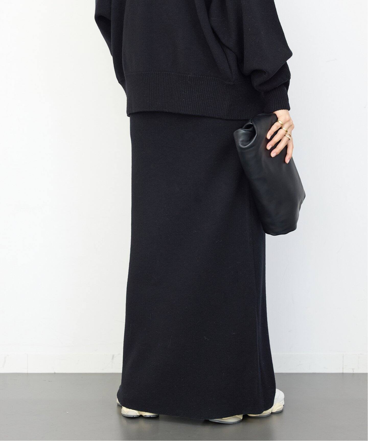 CINOH/チノ 】KNIT MAXI SKIRT（ロング・マキシ丈スカート）｜Deuxieme 