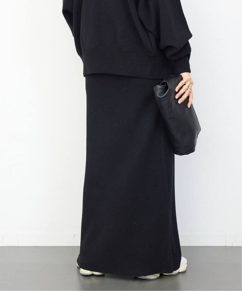 CINOH/チノ 】KNIT MAXI SKIRT（ロング・マキシ丈スカート）｜Deuxieme  
