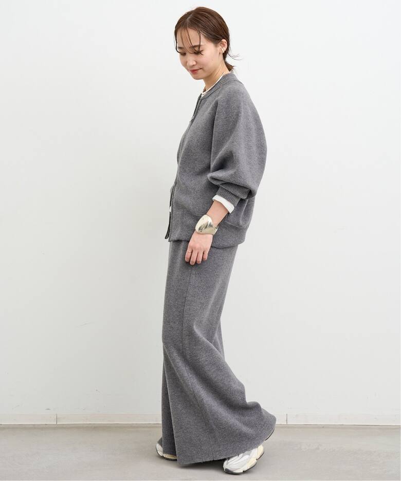 CINOH/チノ 】KNIT MAXI SKIRT（ロング・マキシ丈スカート）｜Deuxieme  