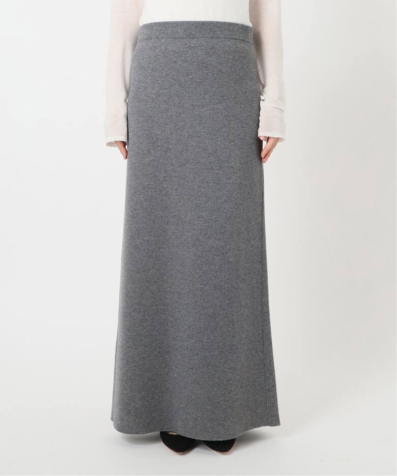 CINOH/チノ 】KNIT MAXI SKIRT（ロング・マキシ丈スカート）｜Deuxieme 