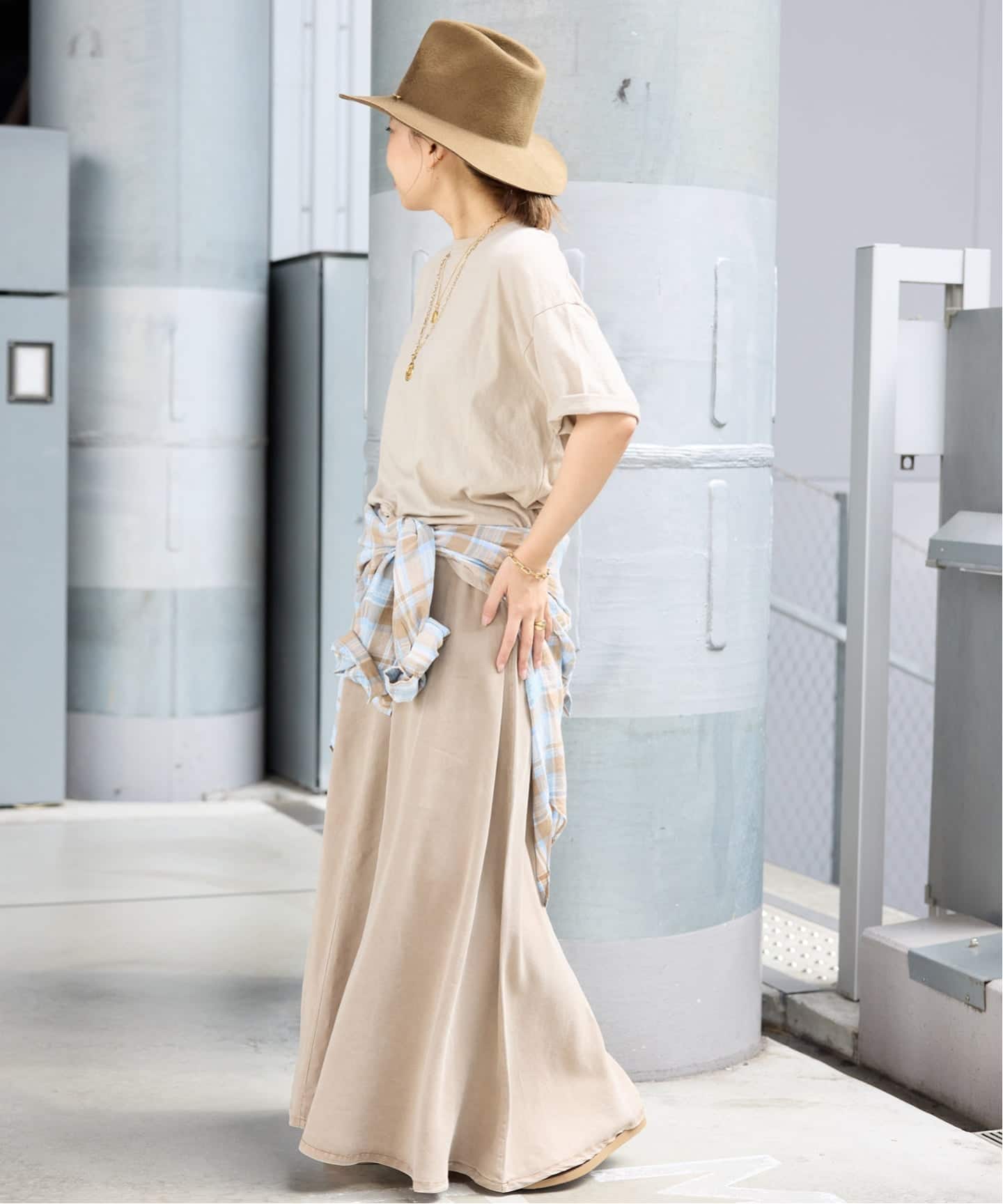 ⭐️しのたん⭐️新品&完売品ドゥーズィエムクラス ASHER LA 38 追加【ASHER LA/アッシャー エルエー】FLARE SKIRT（ロング