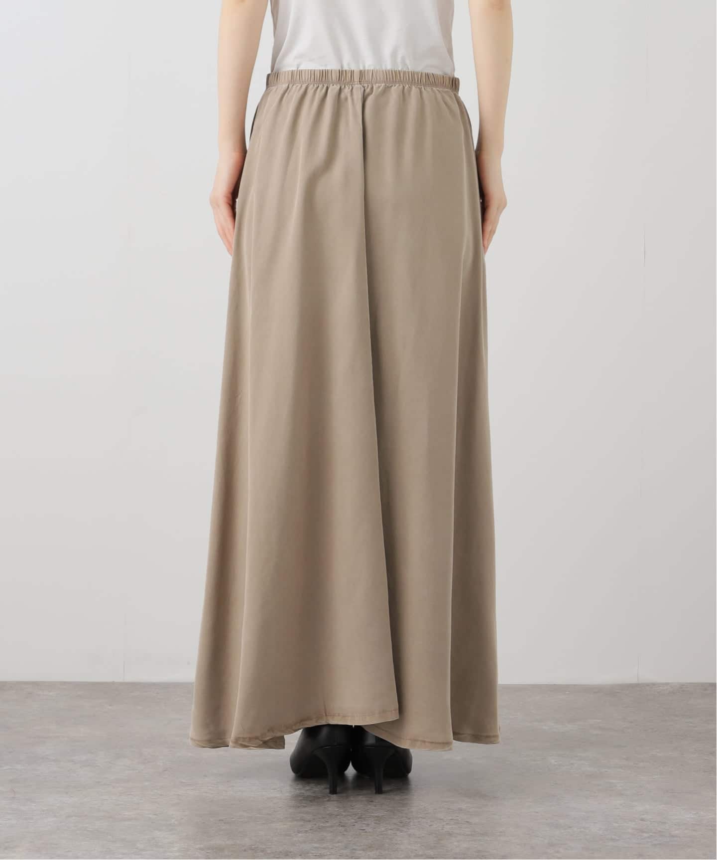 美品　ドゥーズィエムクラス　 Beauty Skirt　ロングフレア　コットン 美品 ドゥーズィエムクラス Beauty Skirt ロングフレア コットン