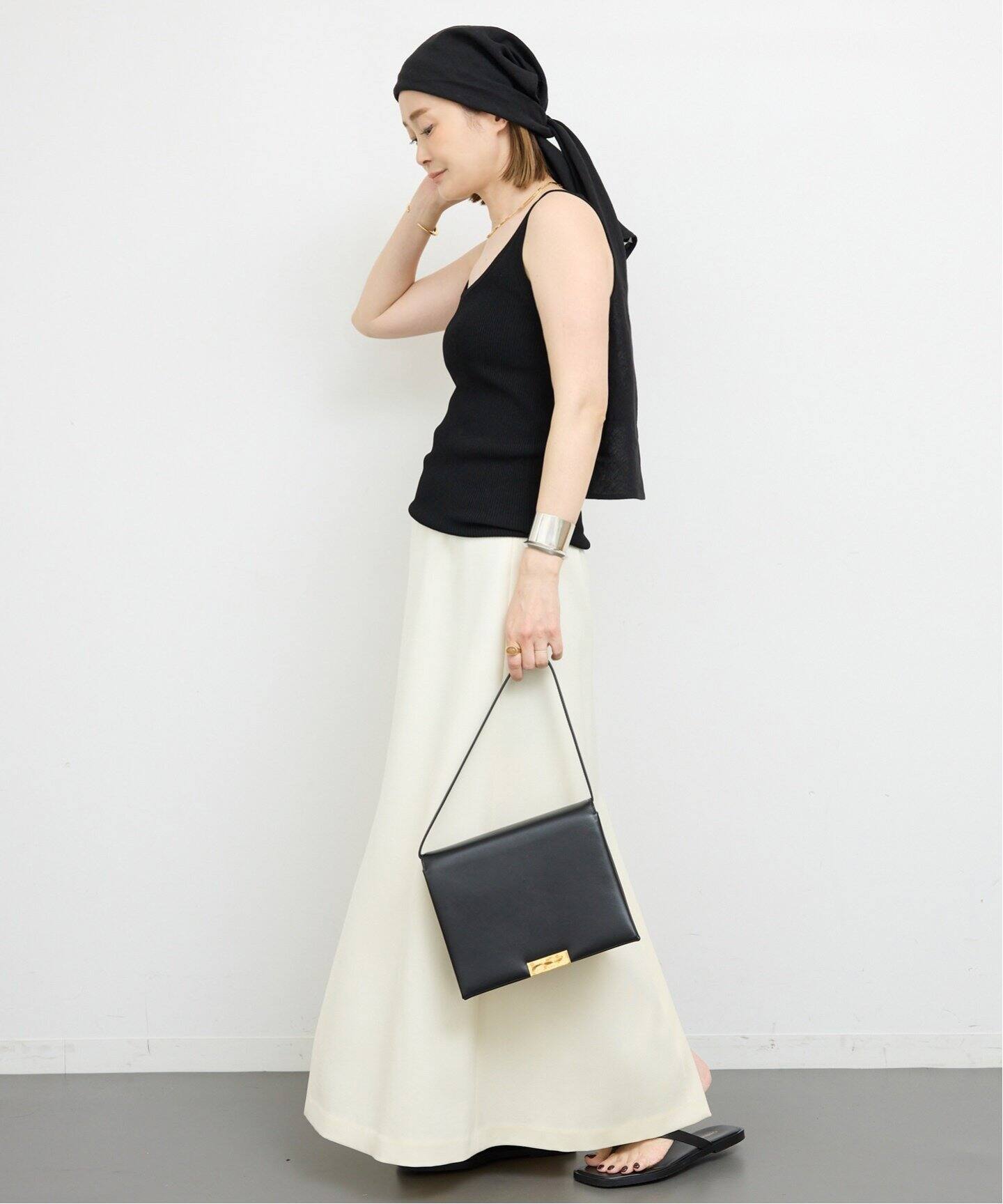 Deuxieme Classe Nylon スカート　36 美品 Nylon スカート（スカート）｜Deuxieme Classe（ドゥーズィエム