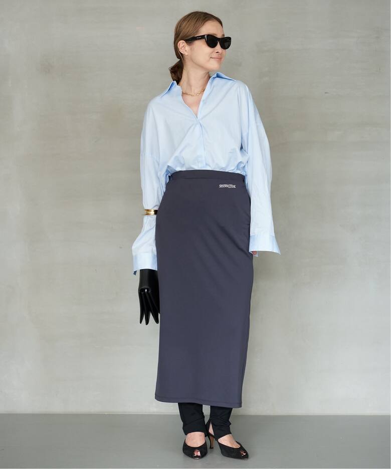 AMERICANA/アメリカーナ】COOL SKIRT（ロング・マキシ丈スカート  