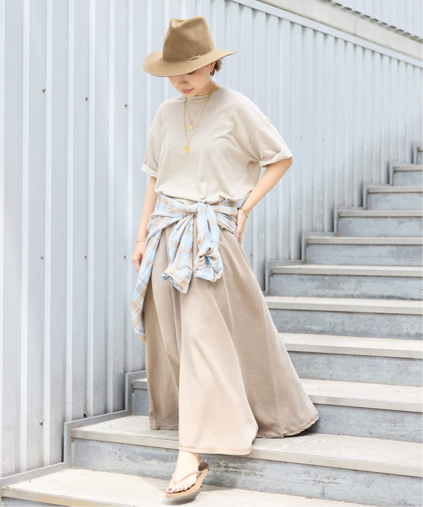 【ASHER LA/アッシャーエルエー】 FLARE SKIRT ASHER LA/アッシャー エルエー】FLARE SKIRT（ロング・マキシ丈