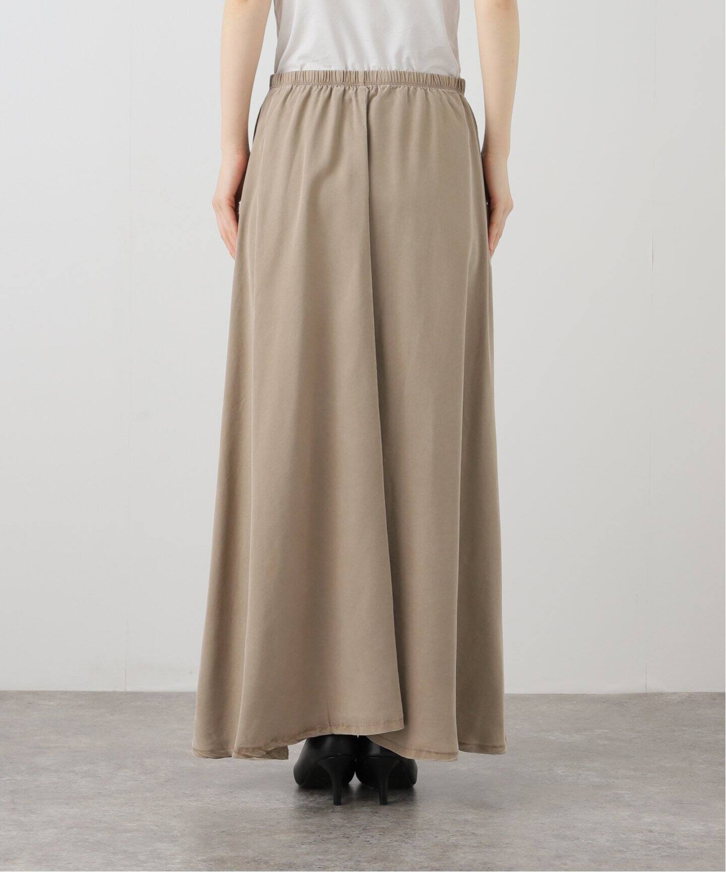 ASHER LA/アッシャー エルエー】FLARE SKIRT（ロング・マキシ丈