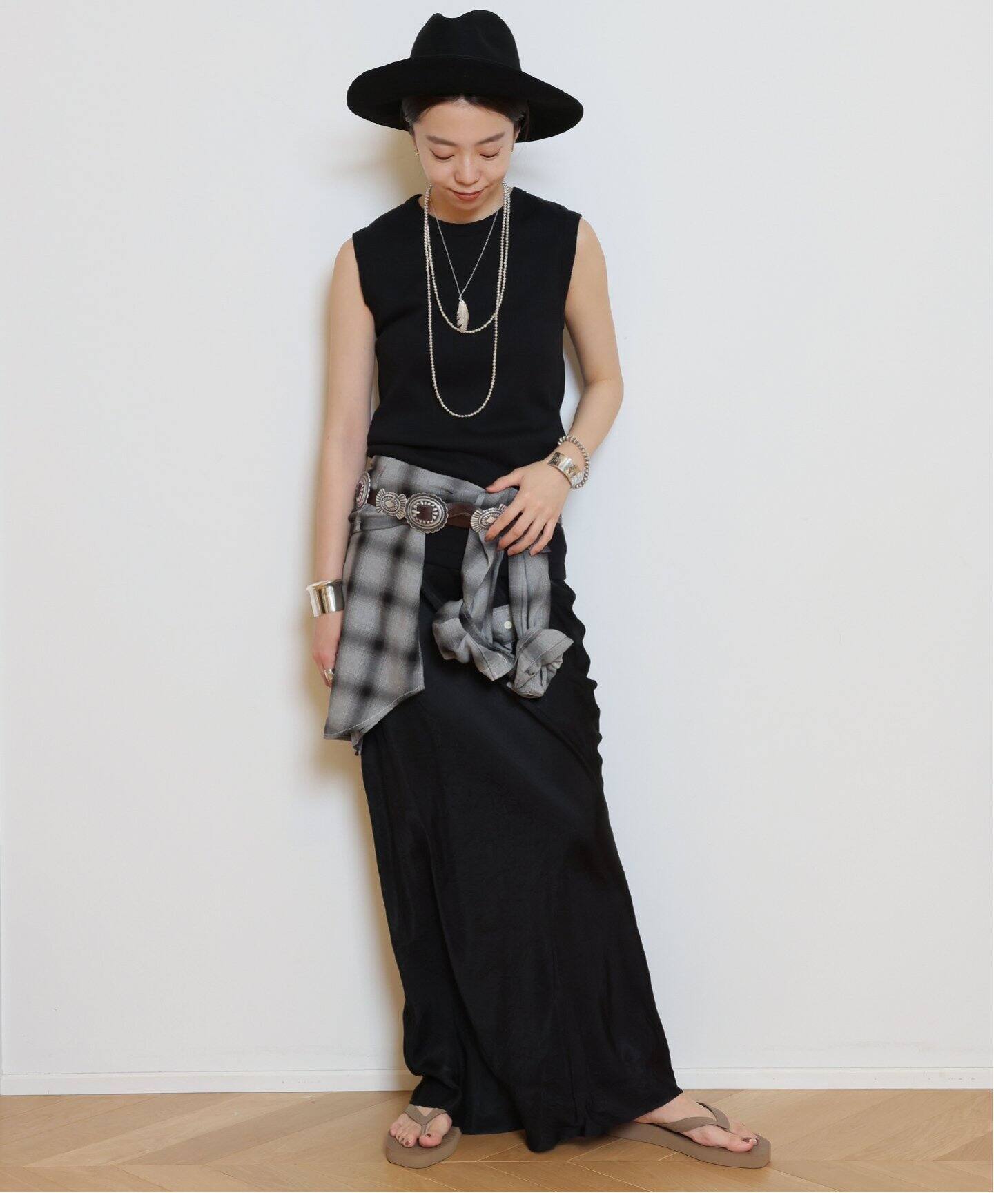 Col Pierrot/コルピエロ】MAXI スカート（ロング・マキシ丈スカート  