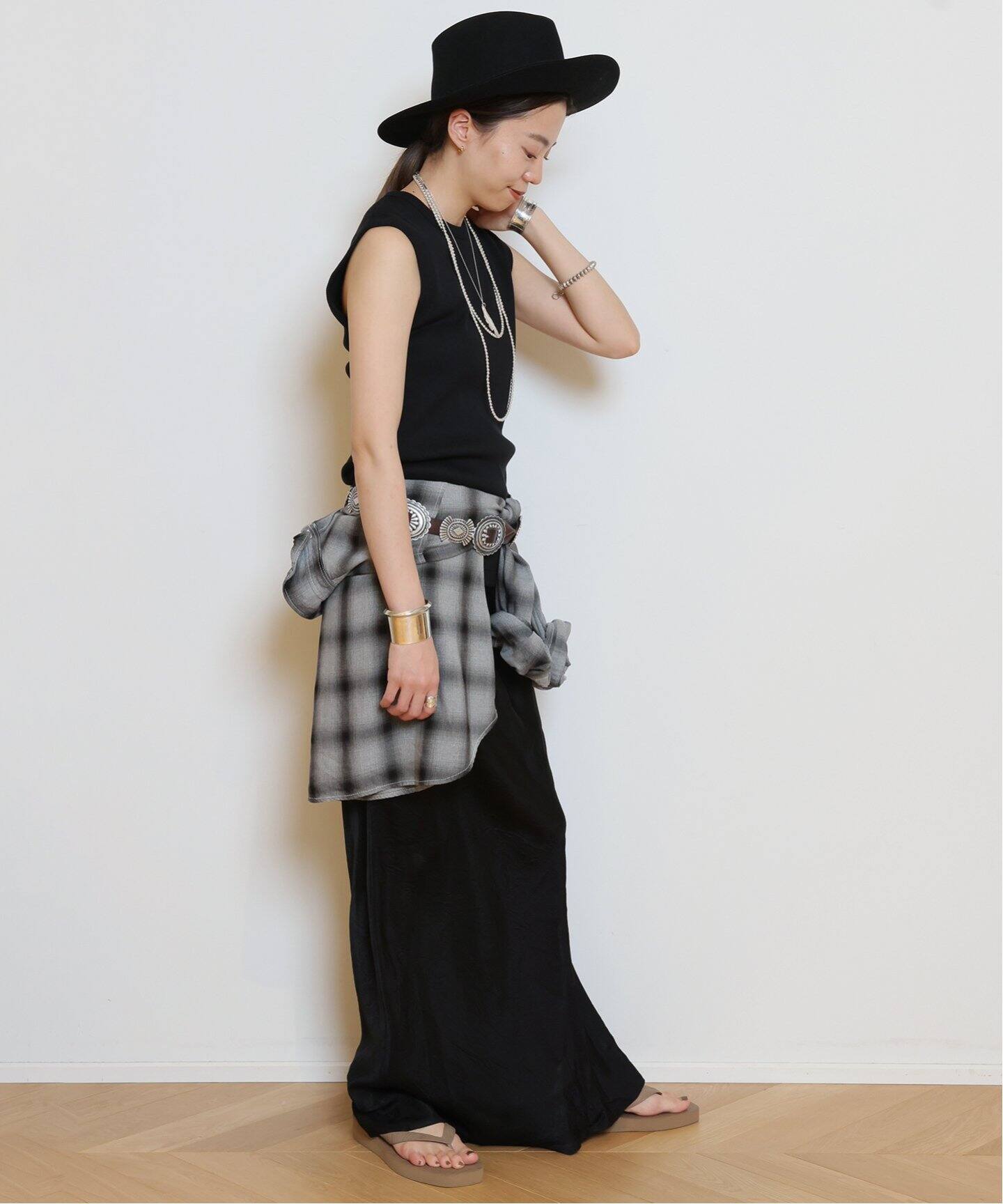 Col Pierrot/コルピエロ】MAXI スカート（ロング・マキシ丈スカート  