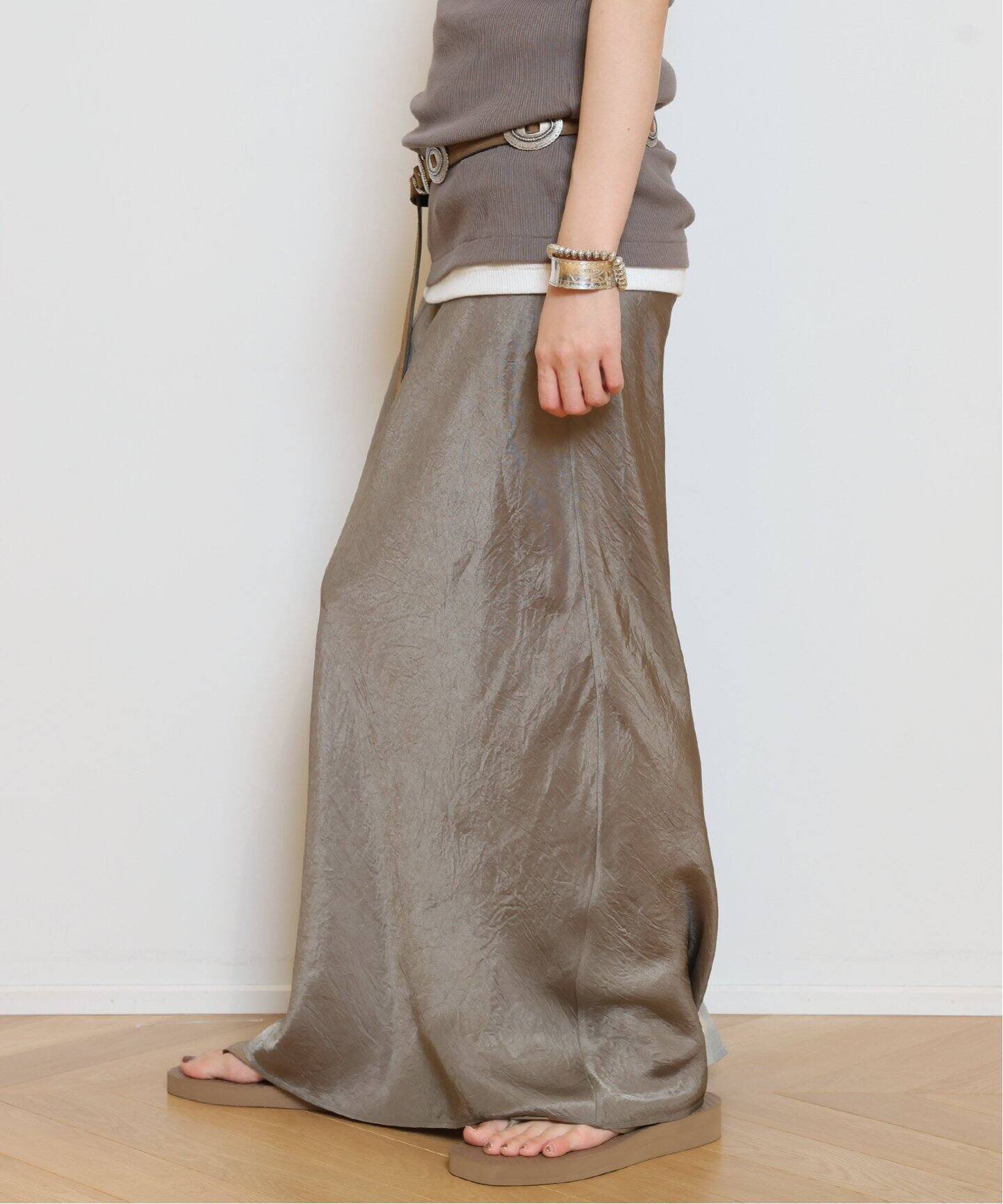 Col Pierrot/コルピエロ】MAXI スカート（ロング・マキシ丈スカート  