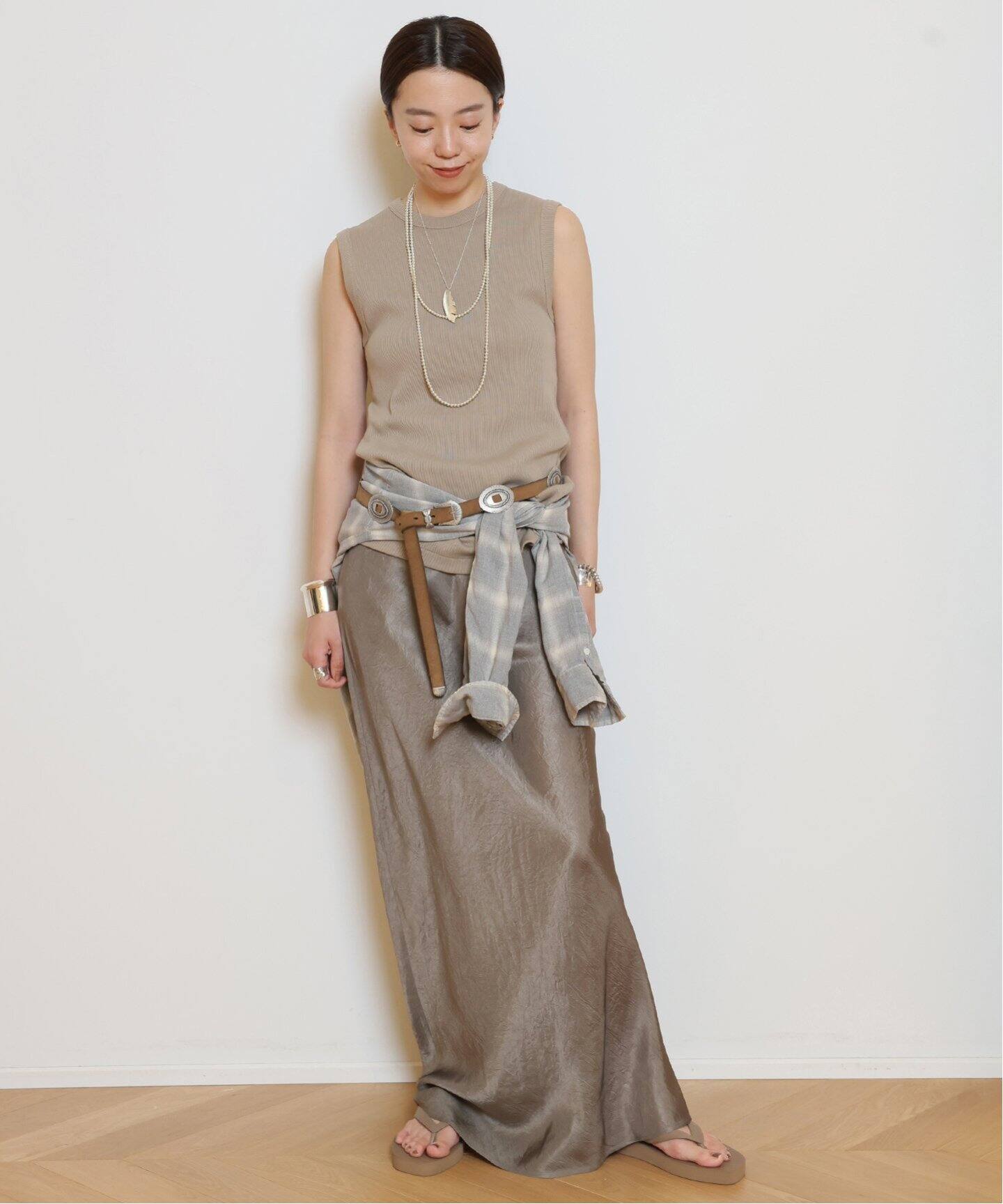 Col Pierrot/コルピエロ】MAXI スカート（ロング・マキシ丈スカート  