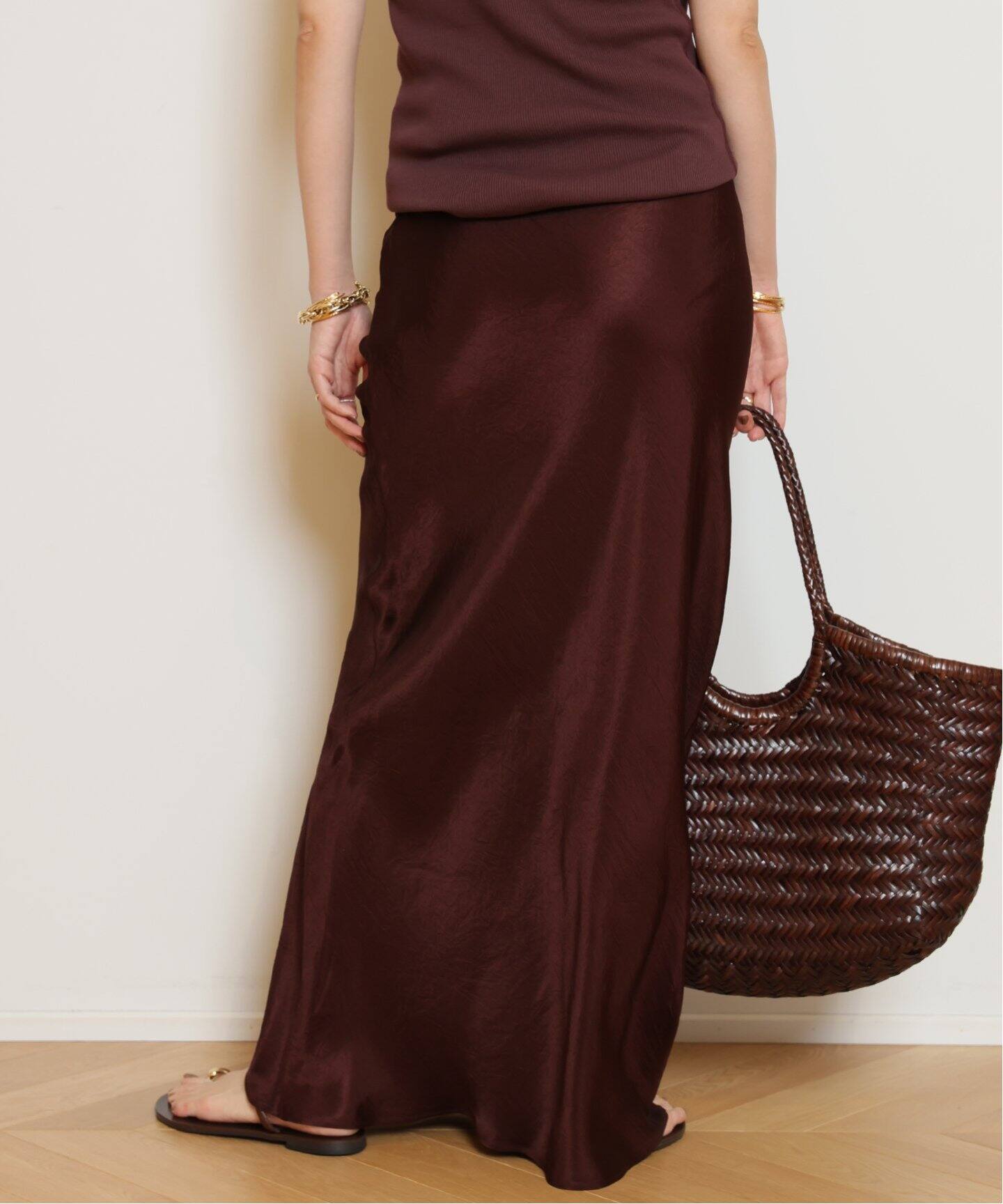 Col Pierrot/コルピエロ】MAXI スカート（ロング・マキシ丈スカート  