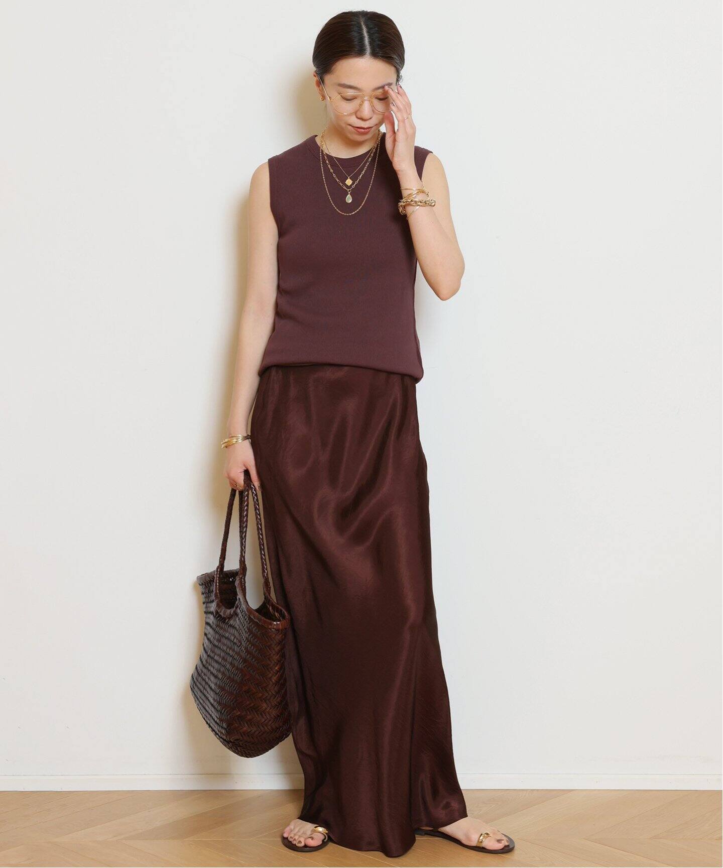 Col Pierrot/コルピエロ】MAXI スカート（ロング・マキシ丈スカート  