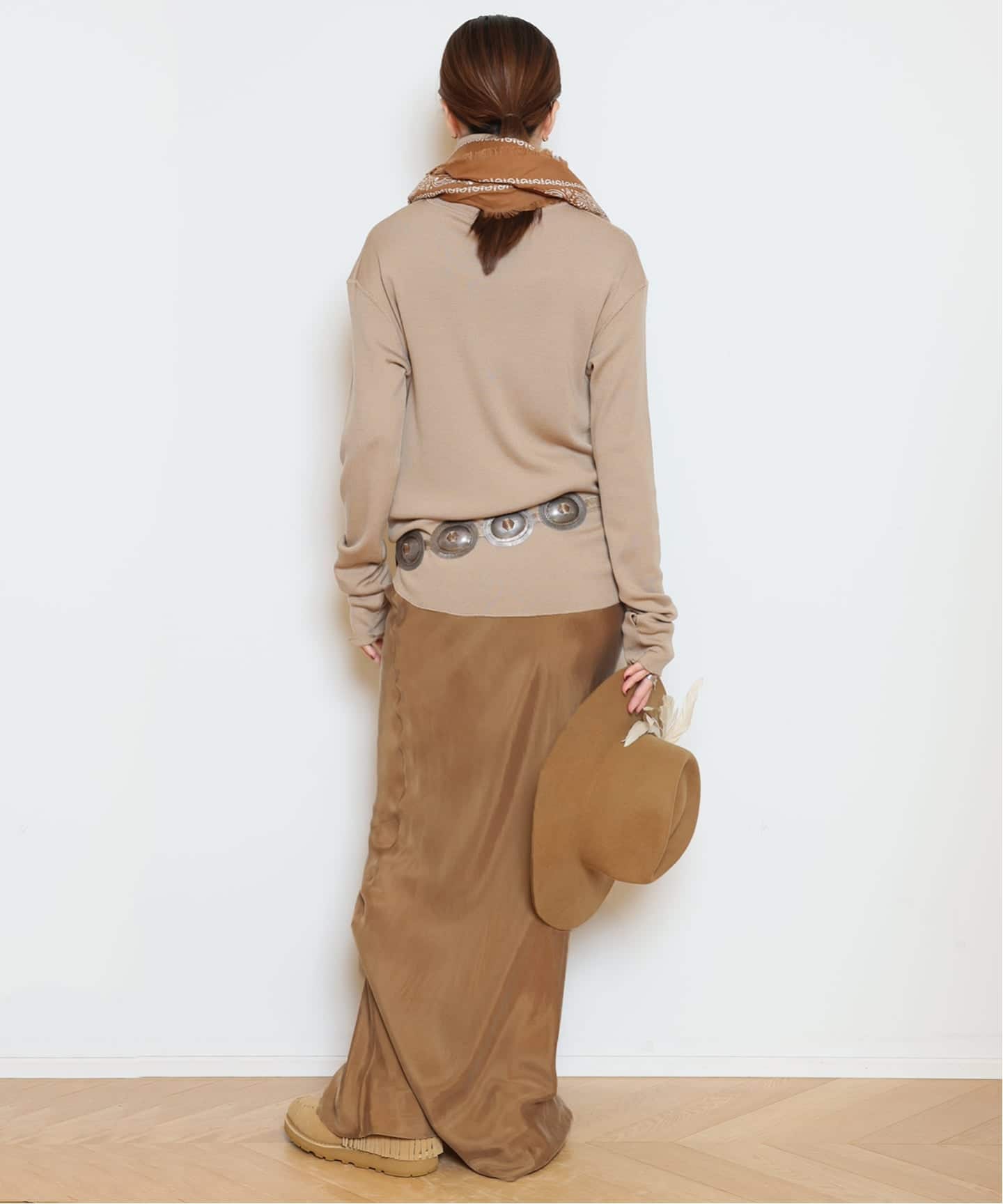 Col Pierrot/コルピエロ】MAXI スカート（ロング・マキシ丈スカート