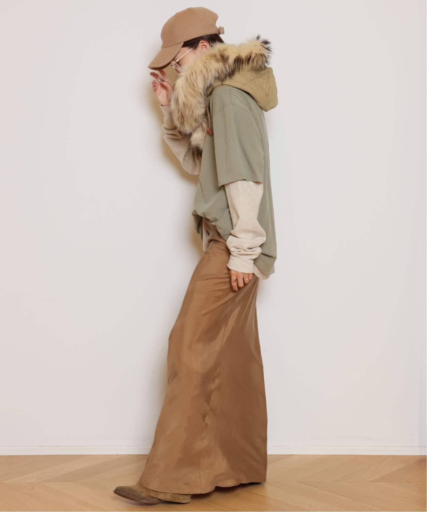 Col Pierrot/コルピエロ】MAXI スカート（ロング・マキシ丈スカート