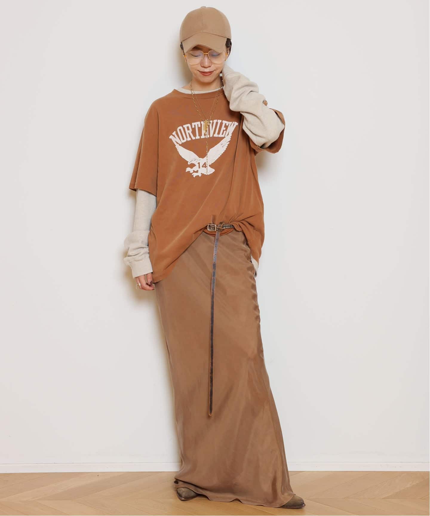 Col Pierrot/コルピエロ】MAXI スカート（ロング・マキシ丈スカート