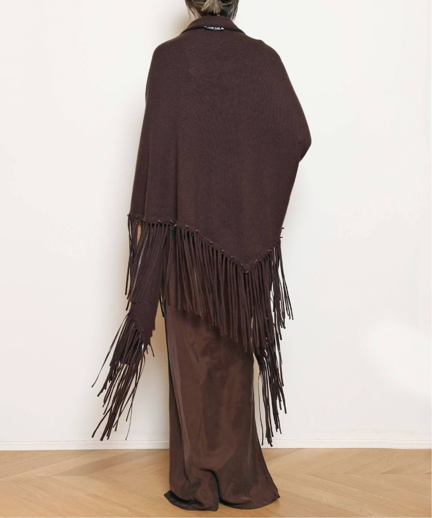 Col Pierrot/コルピエロ】MAXI スカート（BROWN）（ロング・マキシ丈