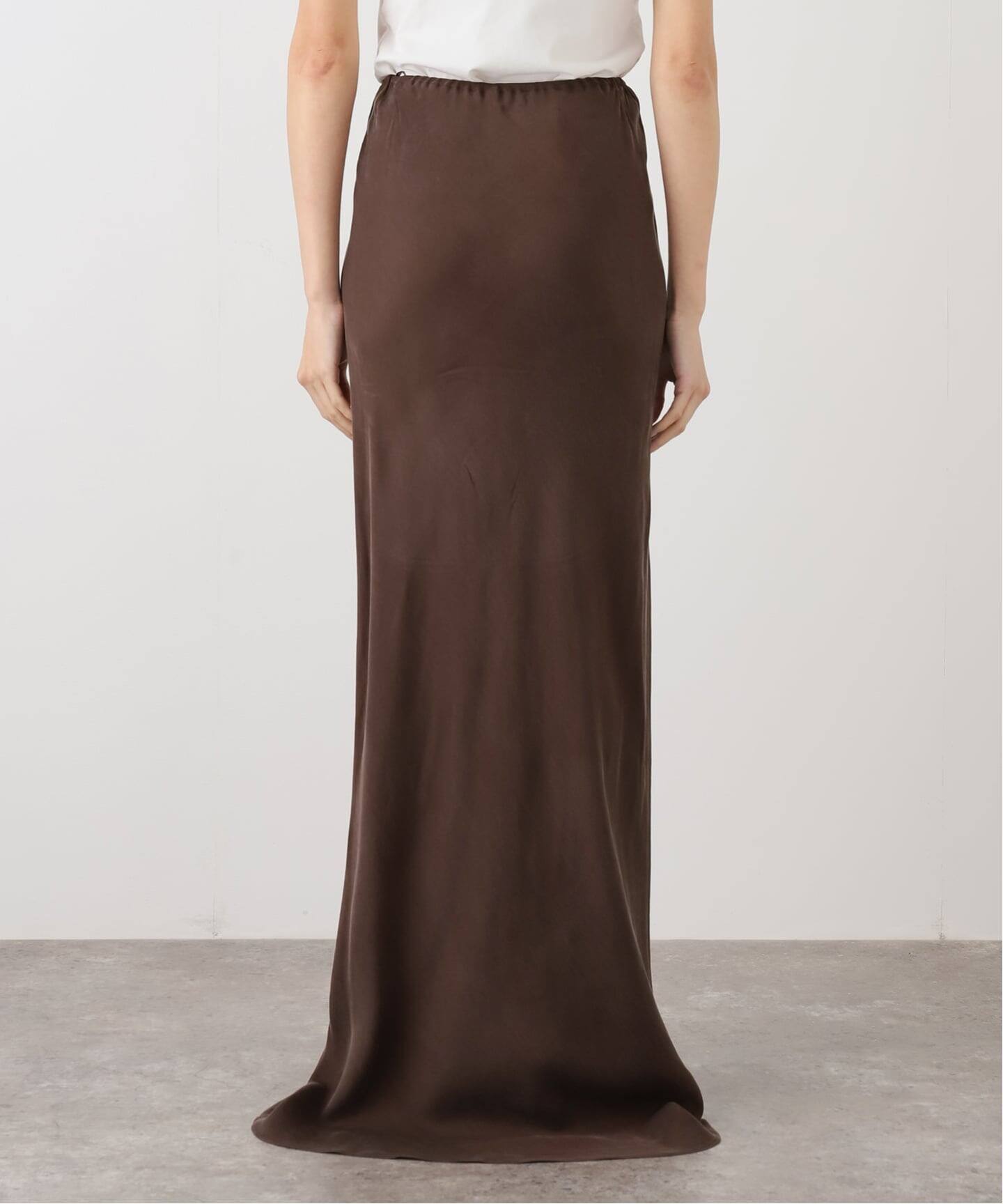 Col Pierrot/コルピエロ】MAXI スカート（BROWN）（ロング・マキシ丈