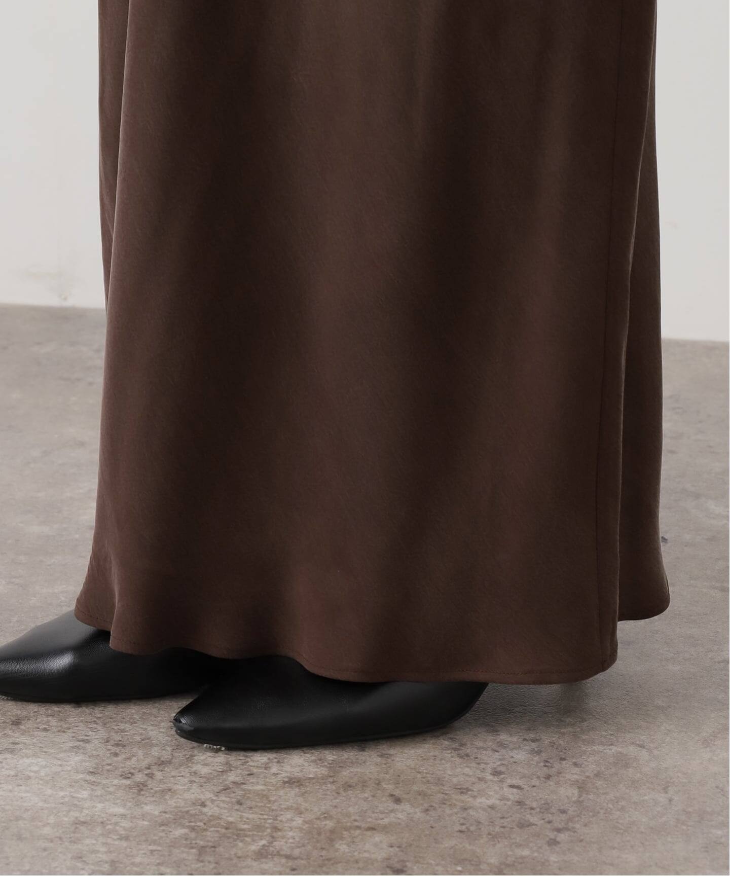 【新品タグ付】ドゥーズィエムクラス コルピエロ ニットロングスカート ブラウン Col Pierrot/コルピエロ】MAXI スカート（BROWN）（ロング・マキシ丈