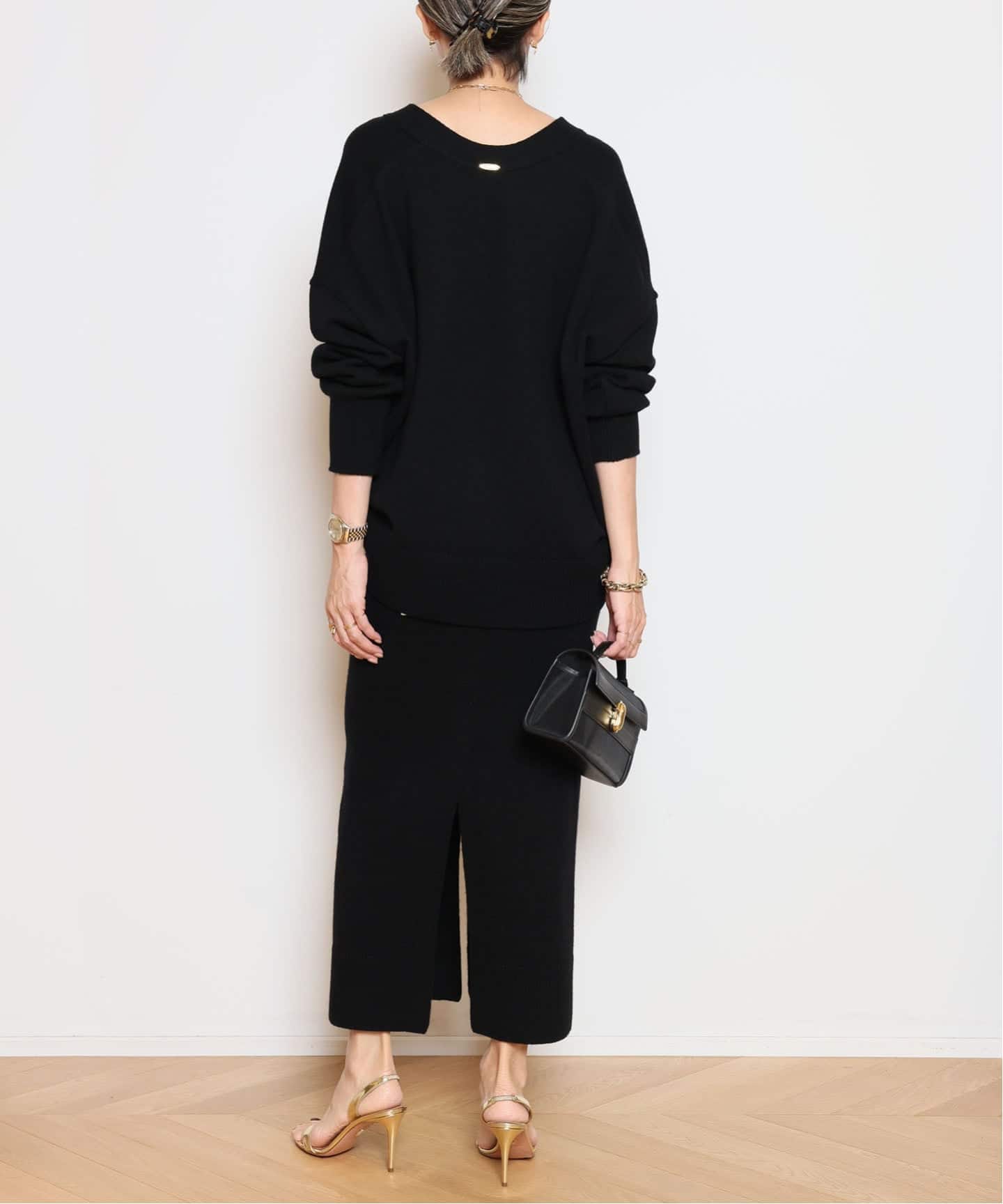 MUSE de Deuxieme Classe olbia スリットスカート38 OLBIA SLIT スカート（ロング・マキシ丈スカート）｜MUSE de Deuxieme