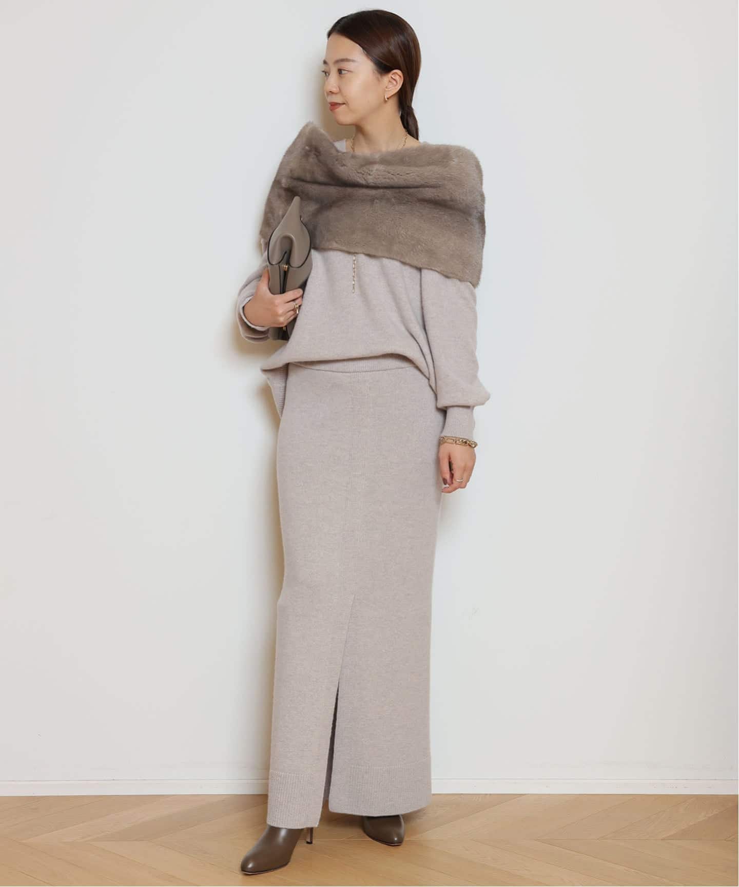 OLBIA SLIT スカート（ロング・マキシ丈スカート）｜MUSE de