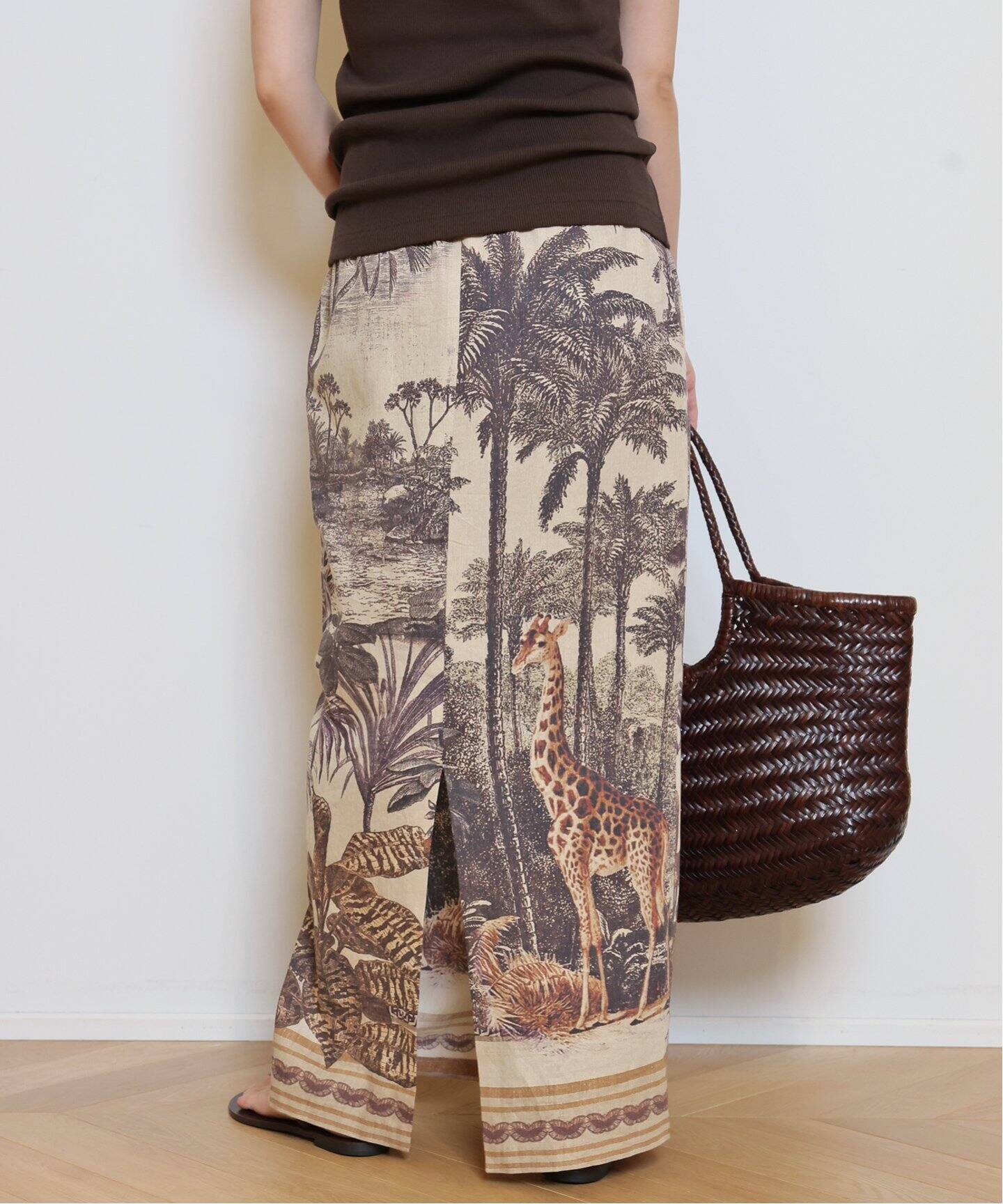 LISA PRINT スカート（ロング・マキシ丈スカート）｜MUSE de Deuxieme  