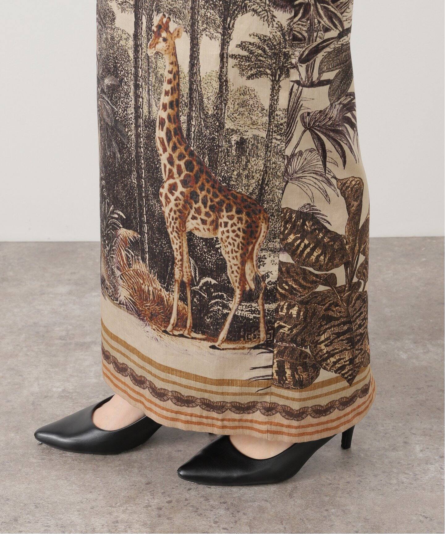 LISA PRINT スカート（ロング・マキシ丈スカート）｜MUSE de Deuxieme  