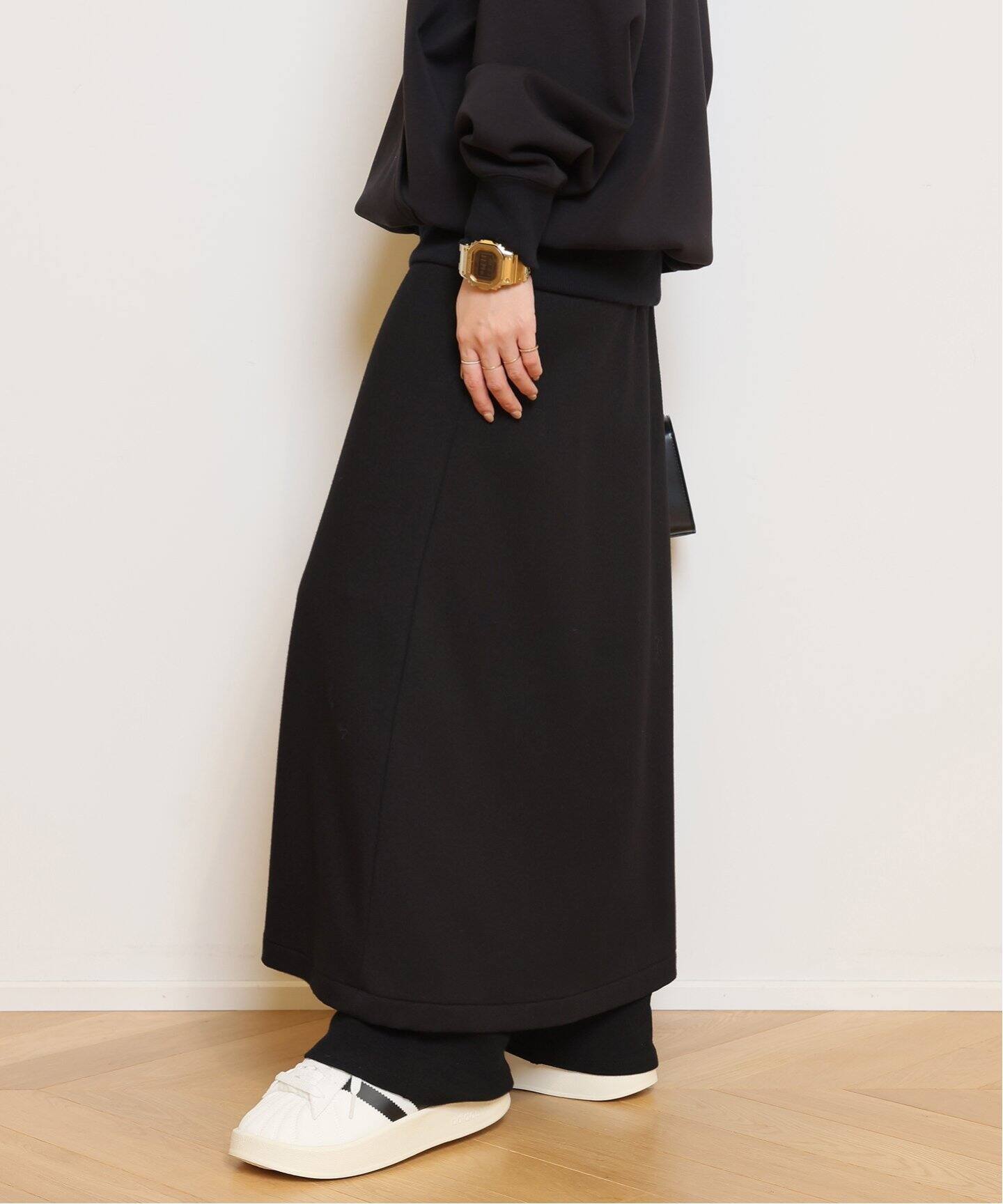 新品 ミューズ ドゥ ドゥーズィエム クラス GIZA フレア スカート 