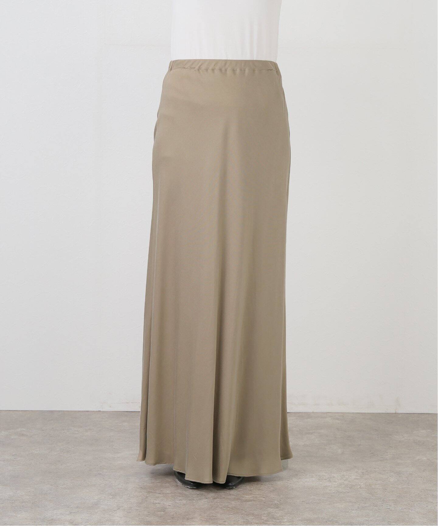 Deuxieme Classe Cu/R Maxi スカート ベージュ Cu/R Maxi スカート（スカート）｜Deuxieme Classe