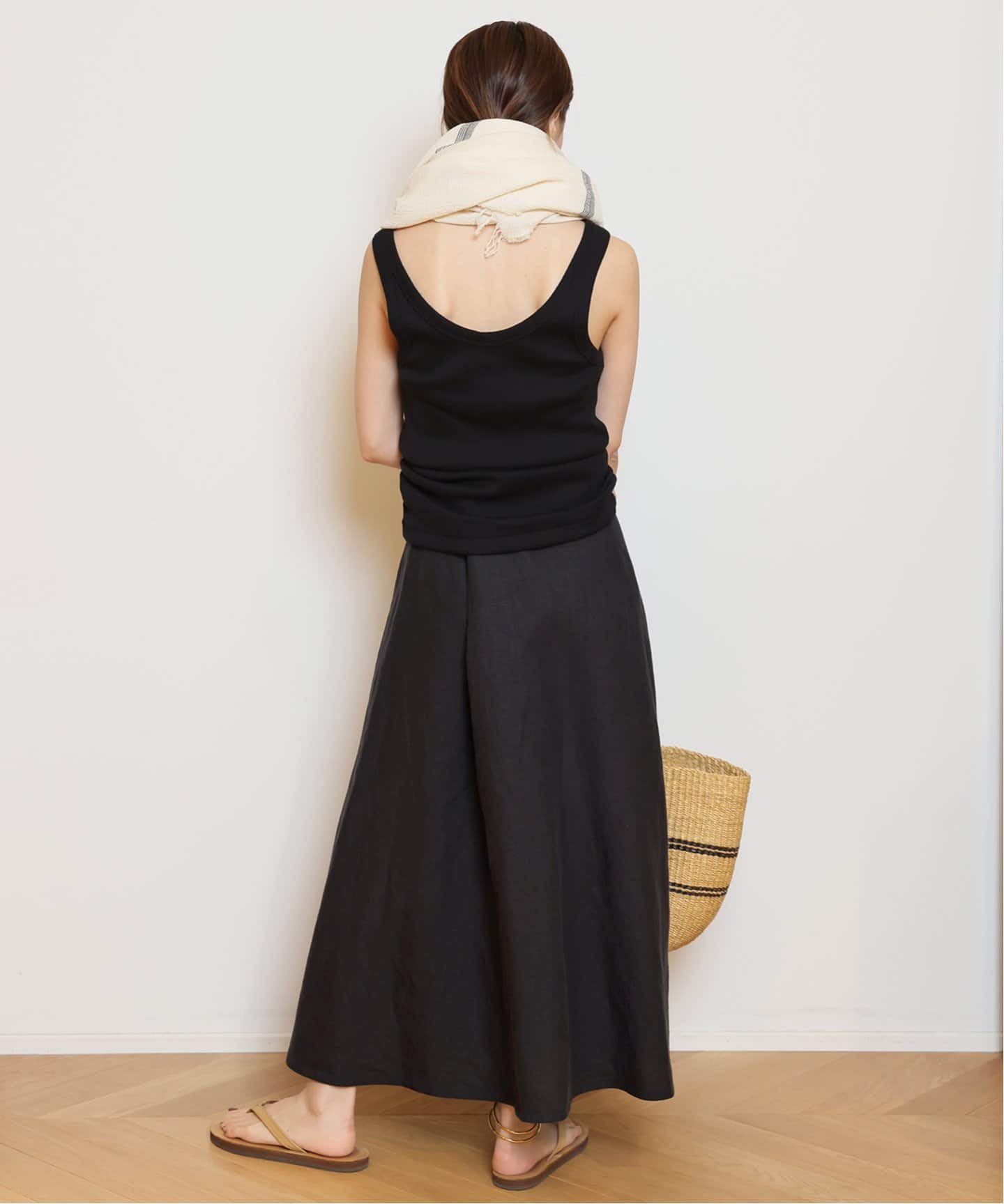 MUSE de Deuxieme Classe　マキシ　ロングスカート Linen Flare スカート（ロング・マキシ丈スカート）｜MUSE de