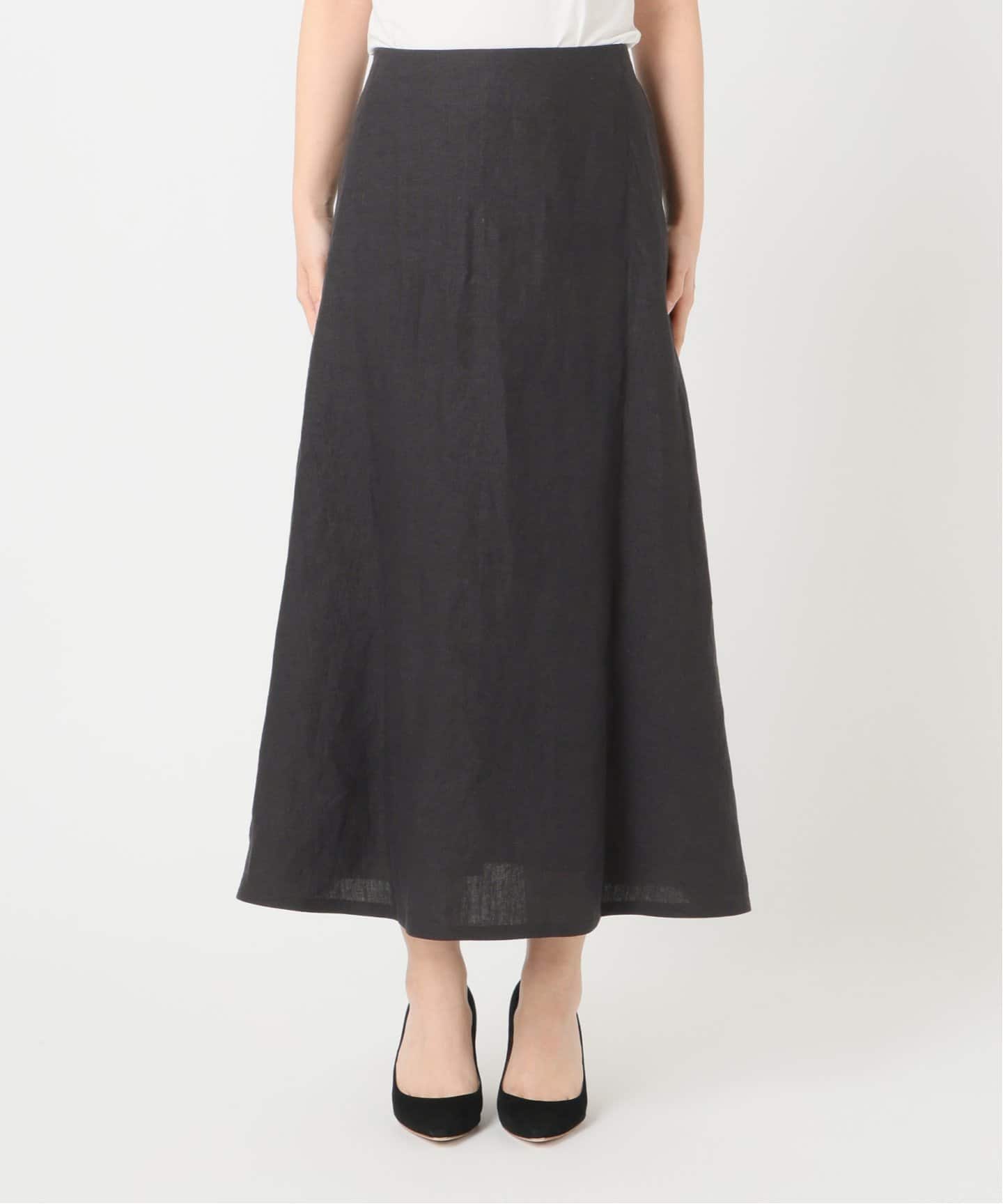 MUSE de Deuxieme Classe　リネンマキシスカート　55915 Cu/R Maxi スカート（ロング・マキシ丈スカート）｜MUSE de