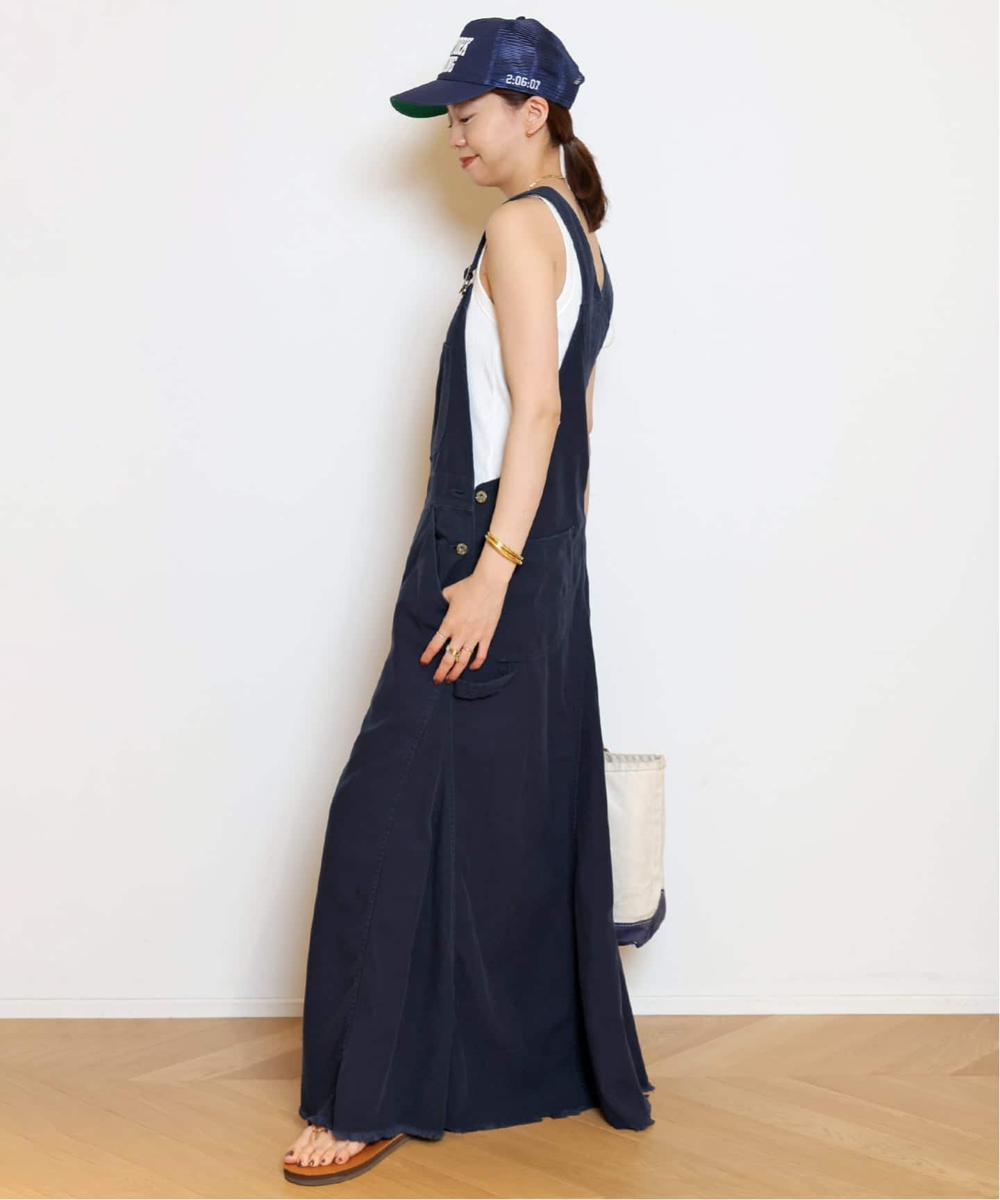 MADISONBLUE ジャンパー マキシ スカート ダジュール オールインワン MADISONBLUE ジャンパー マキシ スカート ダジュール オールインワン