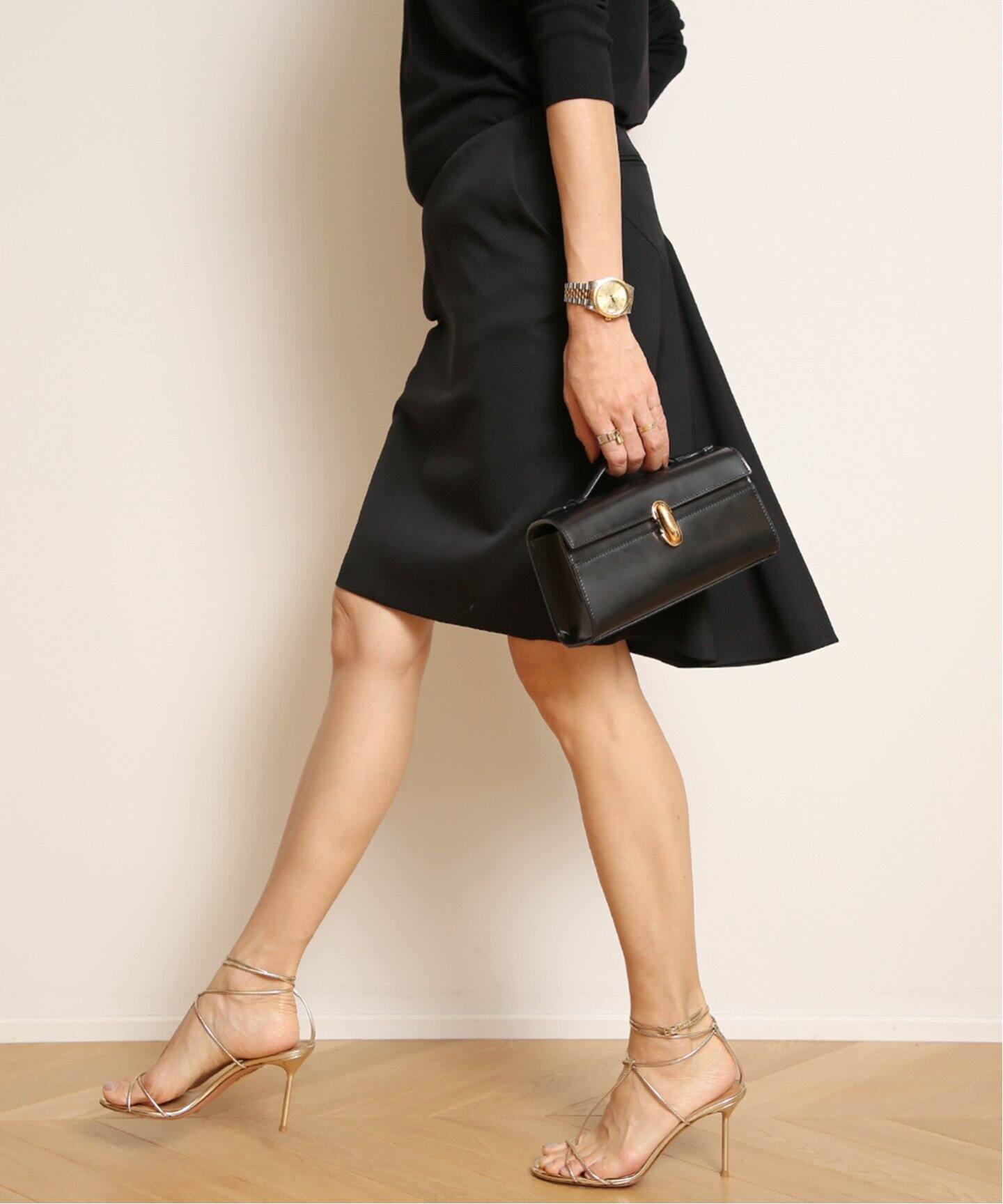 DSQUARED2/ディースクエアード】 PLUGED TAILOR スカート（ひざ丈  