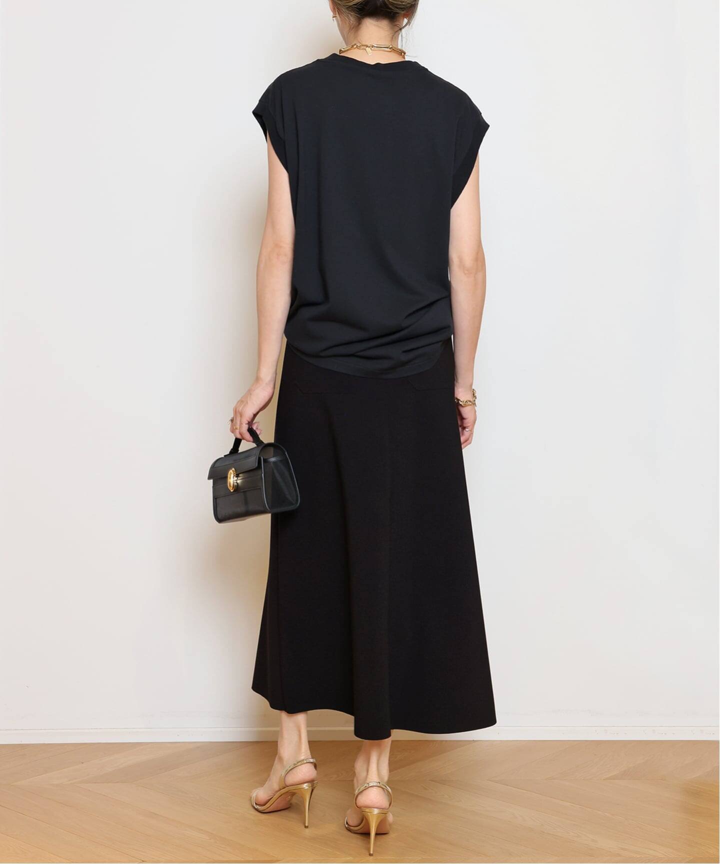 ミューズドゥドゥーズィエムクラス定価28600円CAPRI RIB スカート Beguiling スカート（ロング・マキシ丈スカート）｜MUSE de