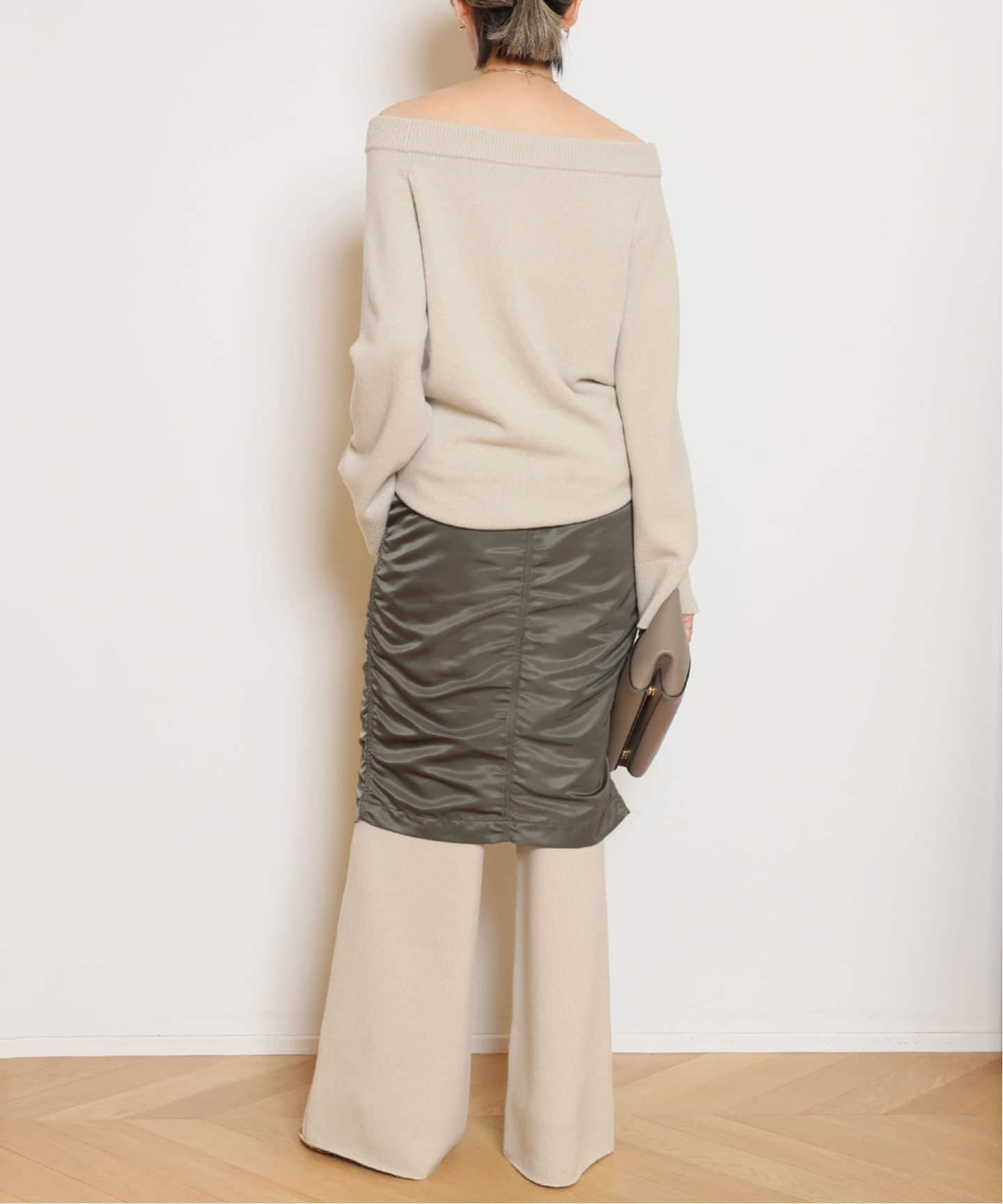 Col Pierrot/コルピエロ】MA-1 スカート（ひざ丈スカート）｜MUSE de