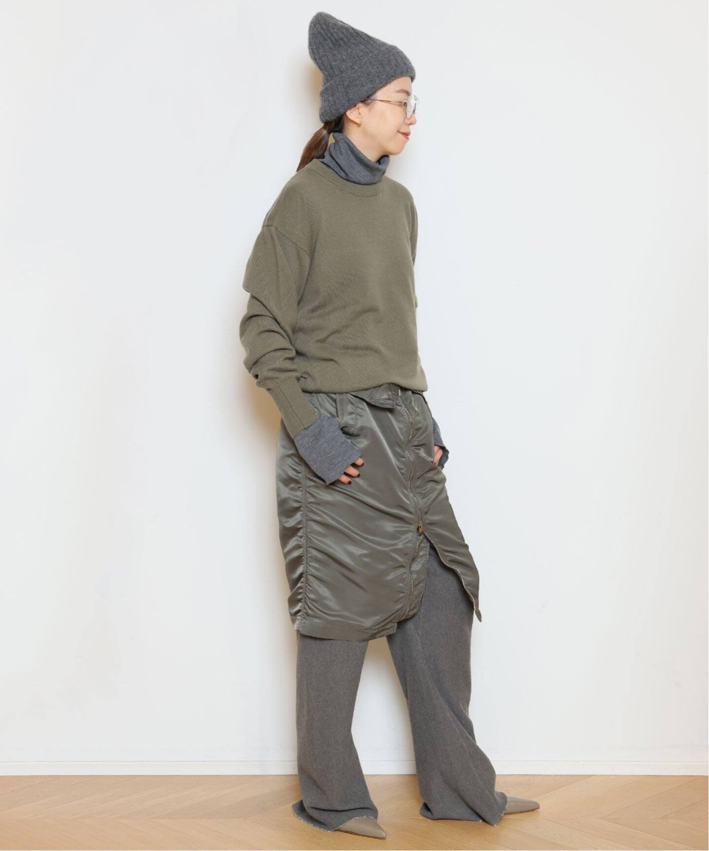 Col Pierrot/コルピエロ】MA-1 スカート（ひざ丈スカート）｜MUSE de