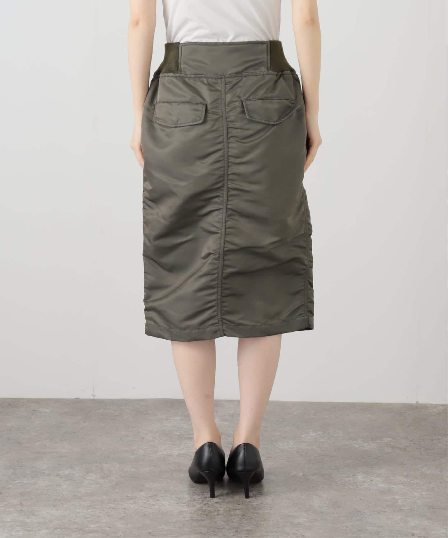 Col Pierrot/コルピエロ】MA-1 スカート（ひざ丈スカート）｜MUSE de