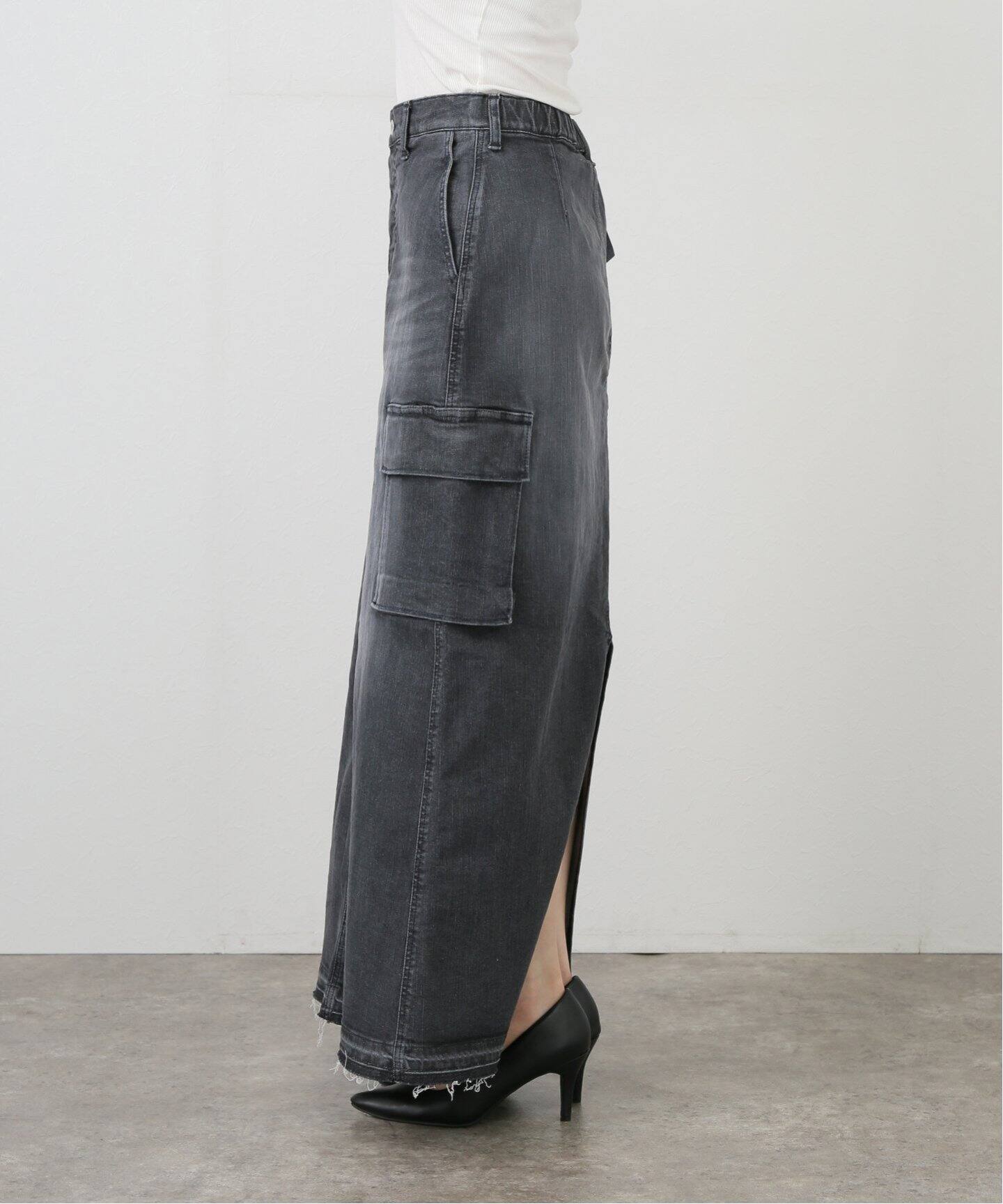 GOOD GRIEF!/グッド グリーフ】 CARGO LONG SKIRT（ロング・マキシ丈  