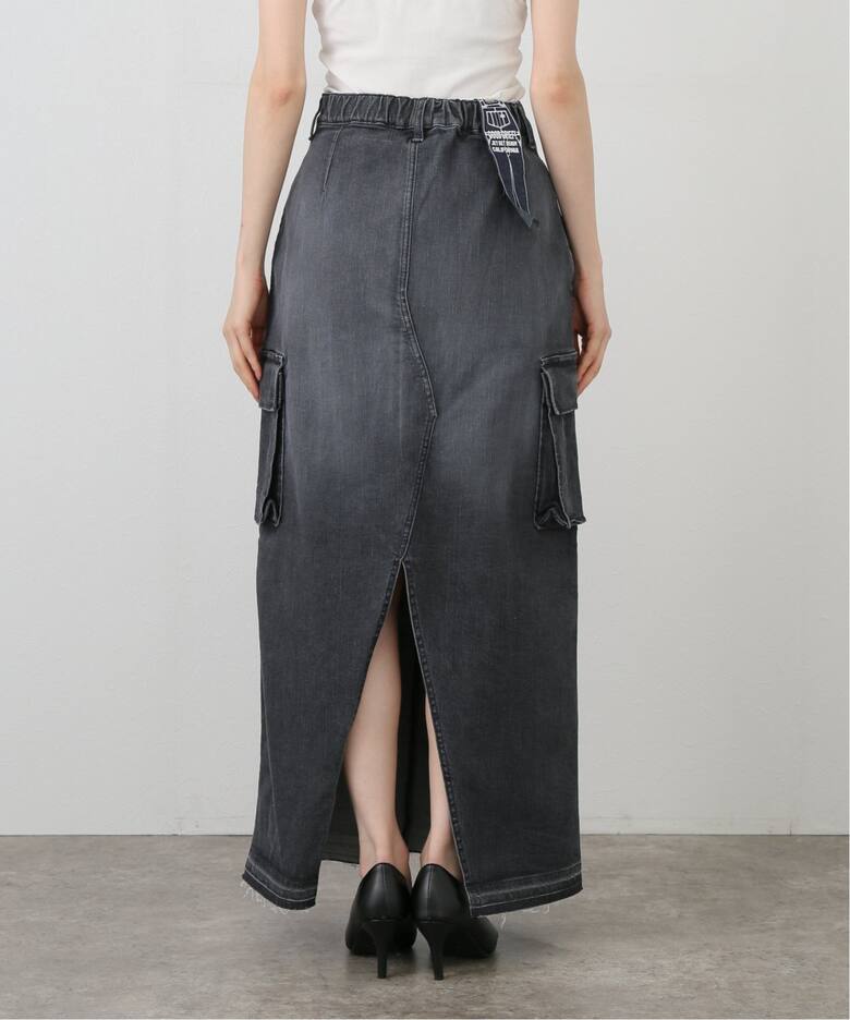 グッドグリーフ GOOD GRIEF CUT OFF HEM LONG SKIRT カットオフロング  
