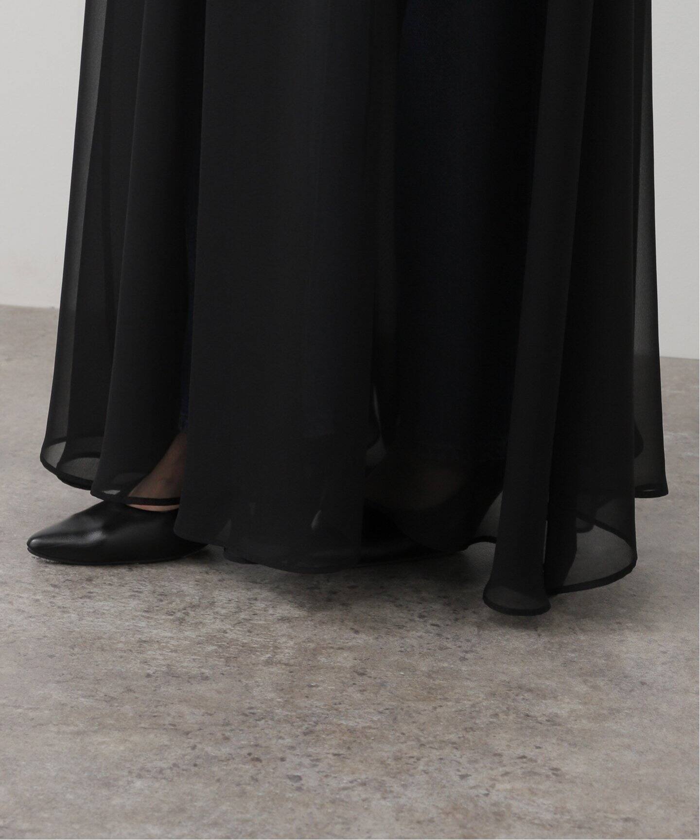 Sheer Maxi Skirt（ロング・マキシ丈スカート）｜L'Appartement