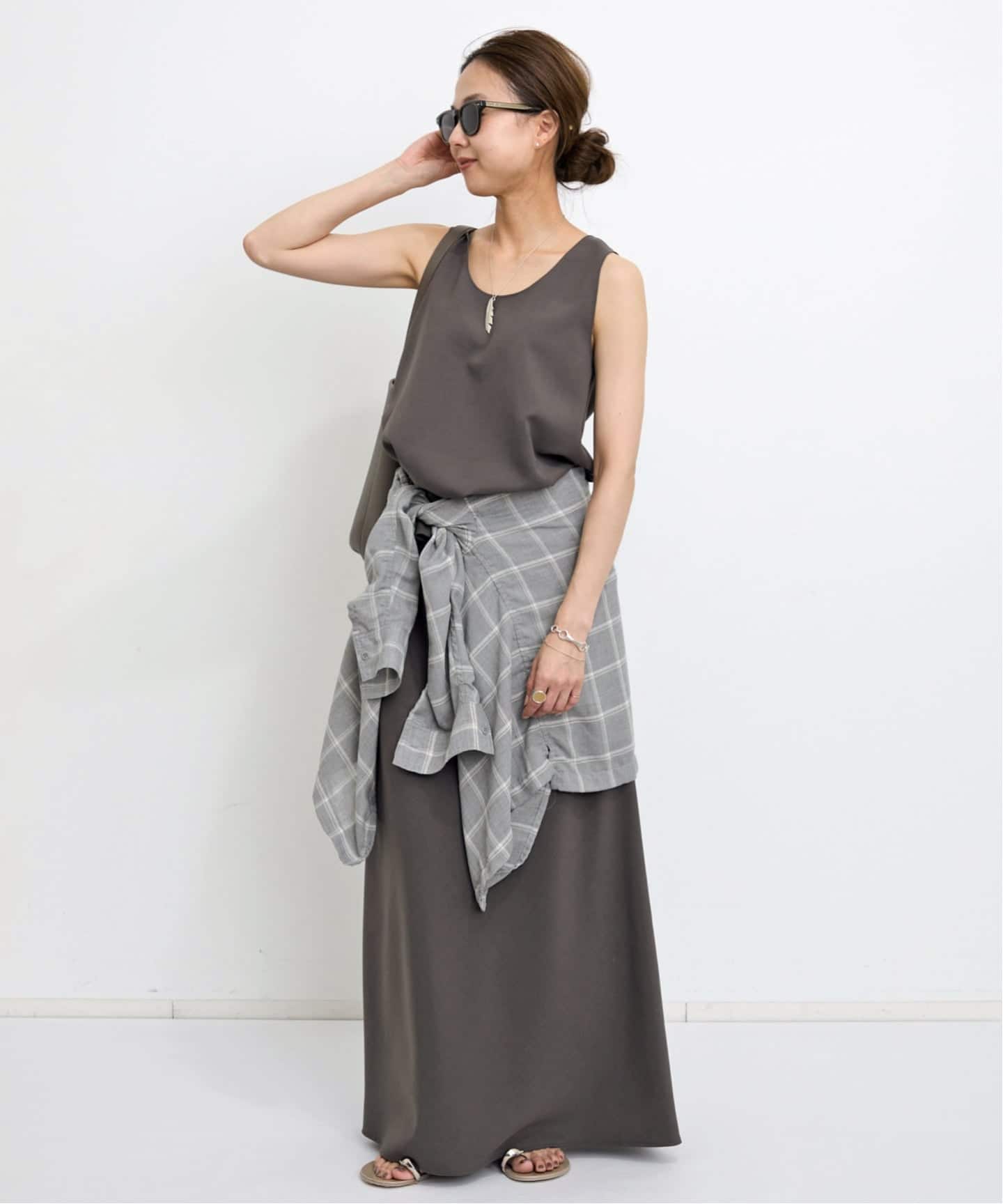BIAS MAXI SKIRT（ロング・マキシ丈スカート）｜L'Appartement