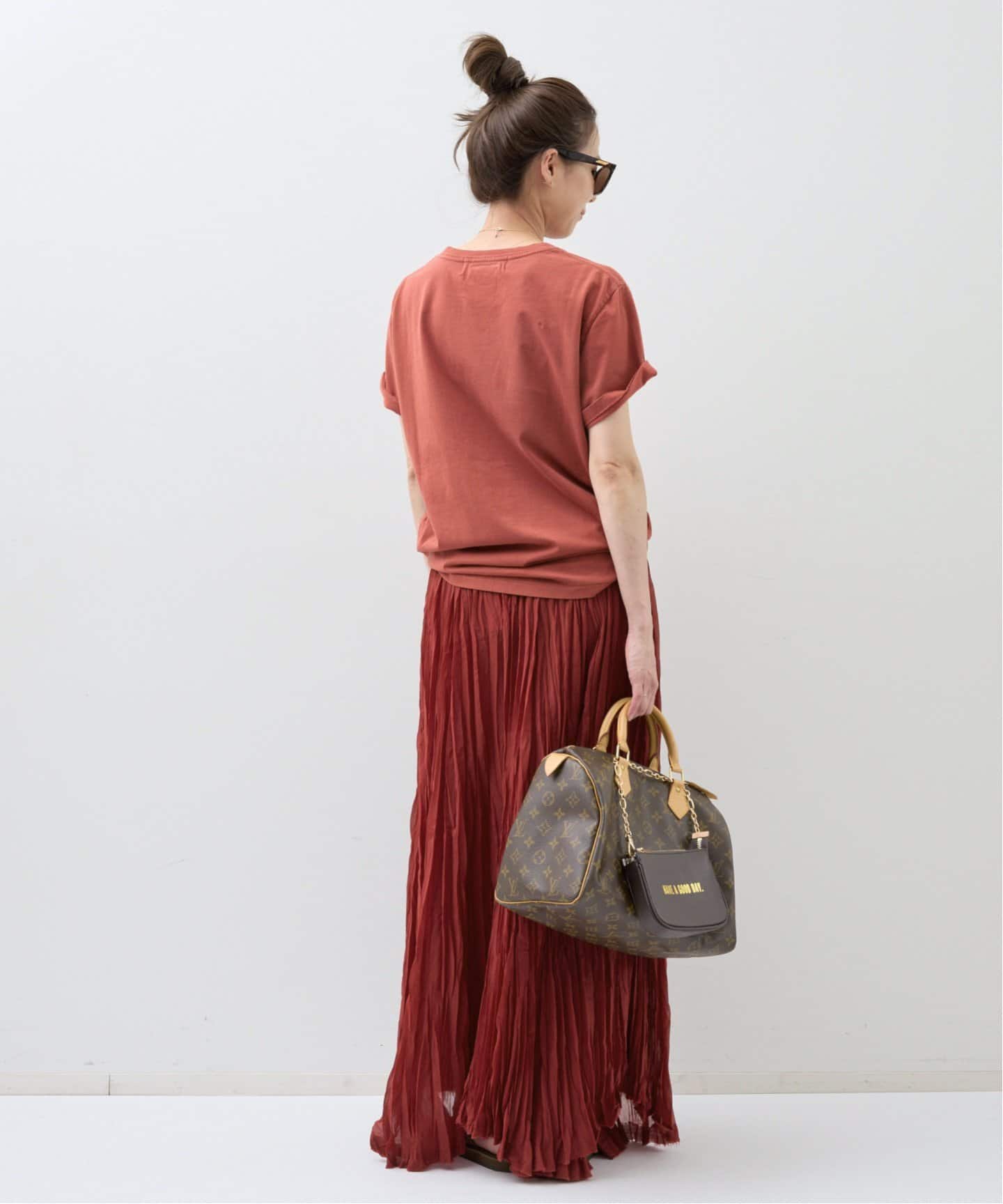 PLEATS SKIRT（ロング・マキシ丈スカート）｜L'Appartement